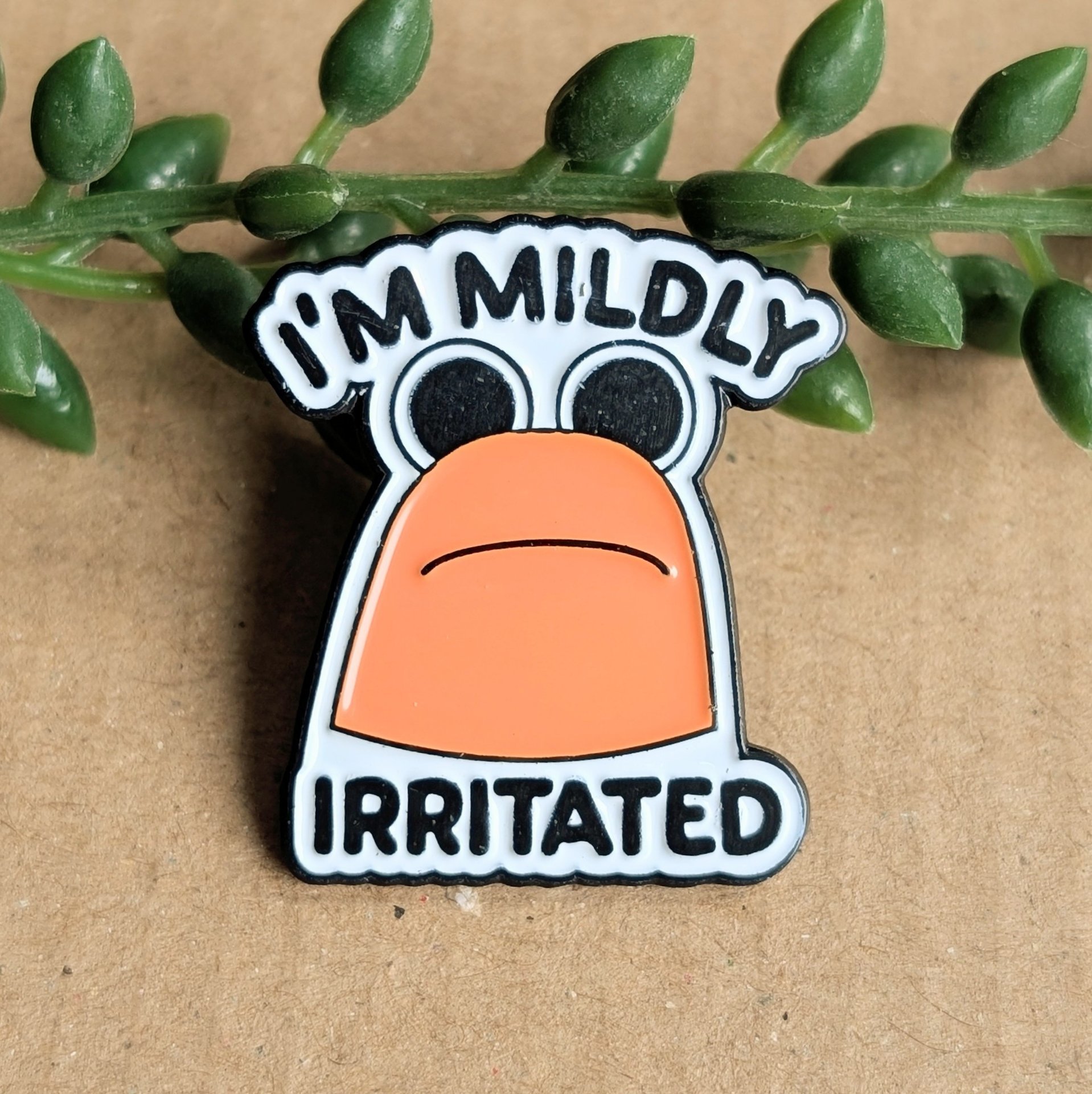 Marcus the Worm Enamel Pin Badge