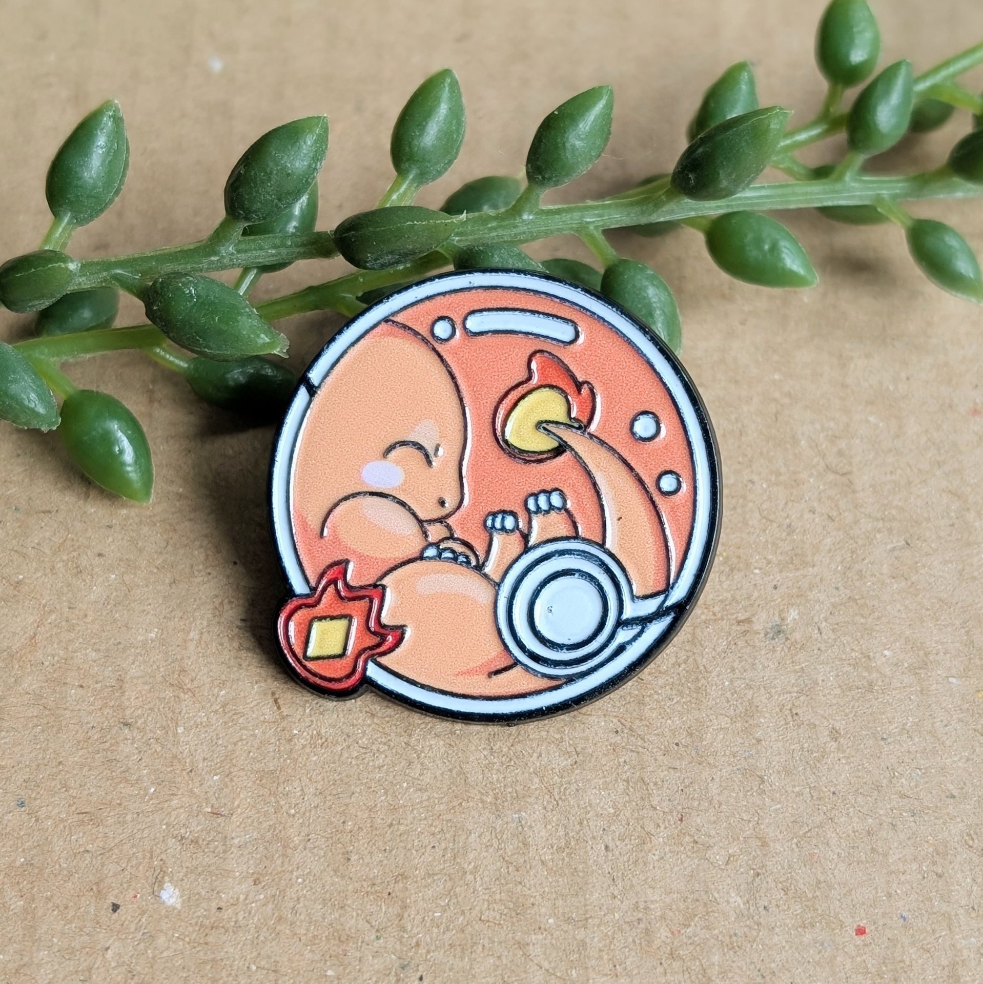 Charmander Pokemon Enamel Pin badge