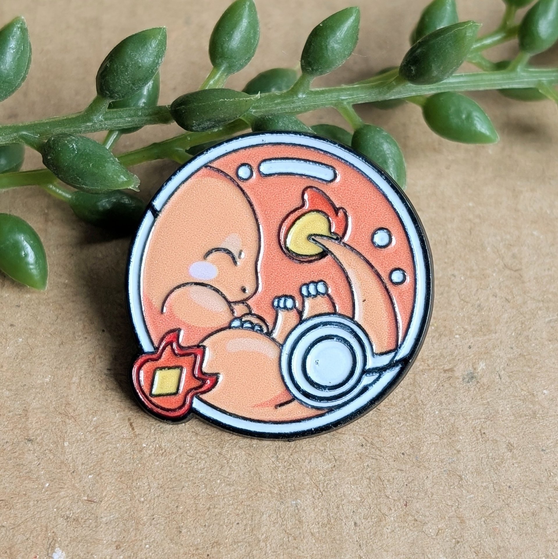 Charmander Pokemon Enamel Pin badge