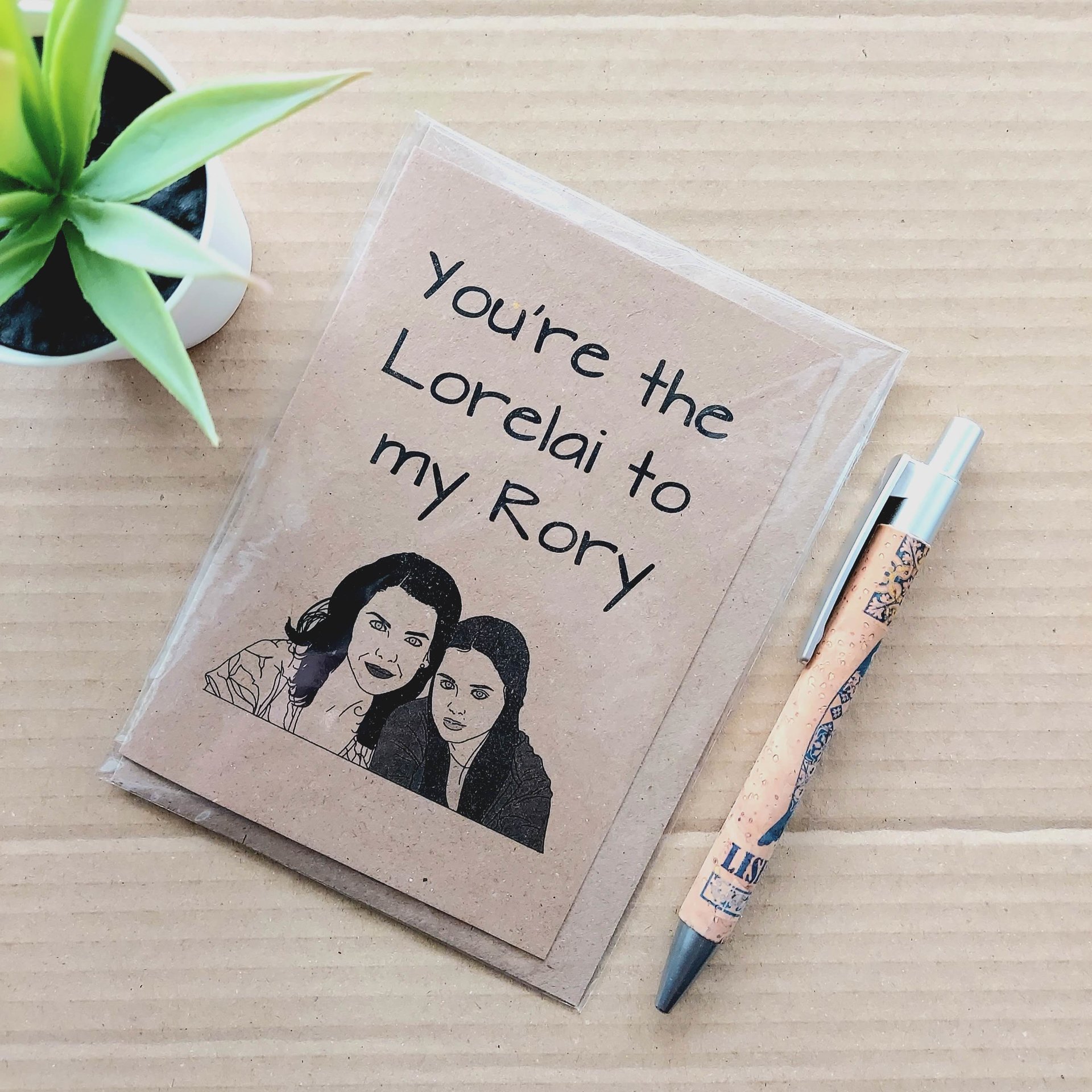 Gilmore Girls Mum Card - You're the Lorelai to my Rory, mothers day card, gilmore girls