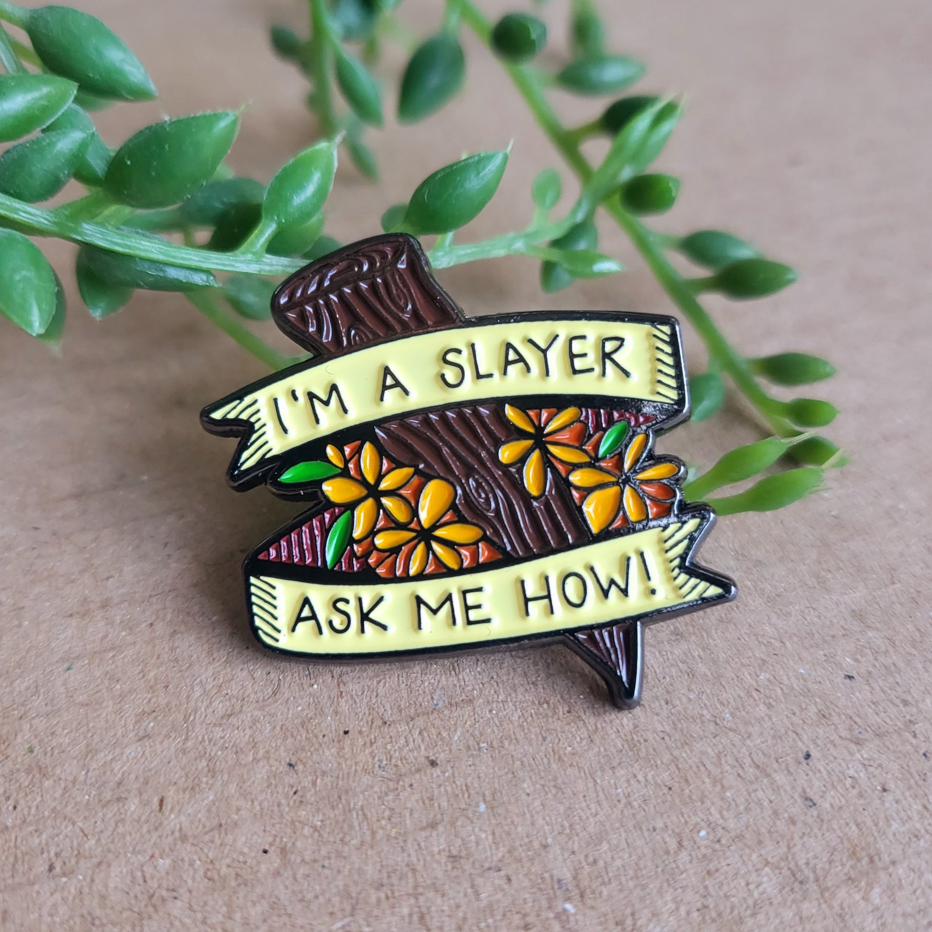 Buffy the Vampire Slayer Pin Badge