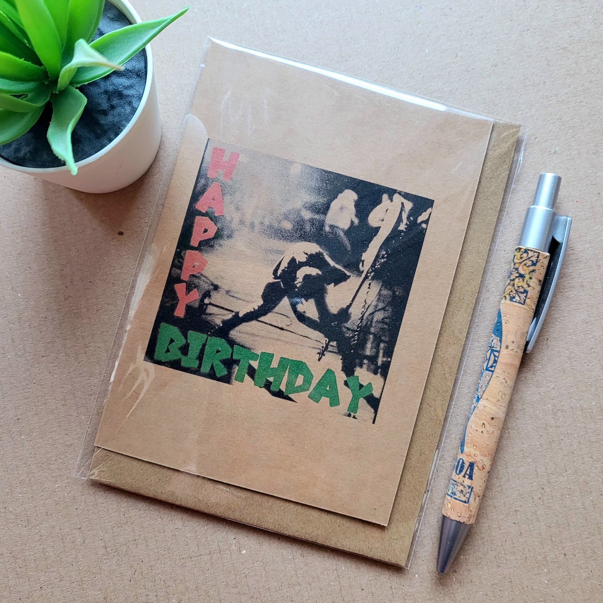 The Clash Birthday card