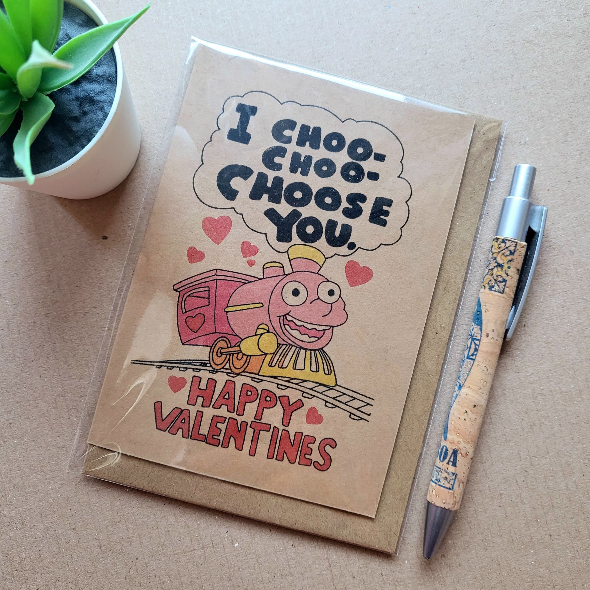 Funny Simpsons Valentines card