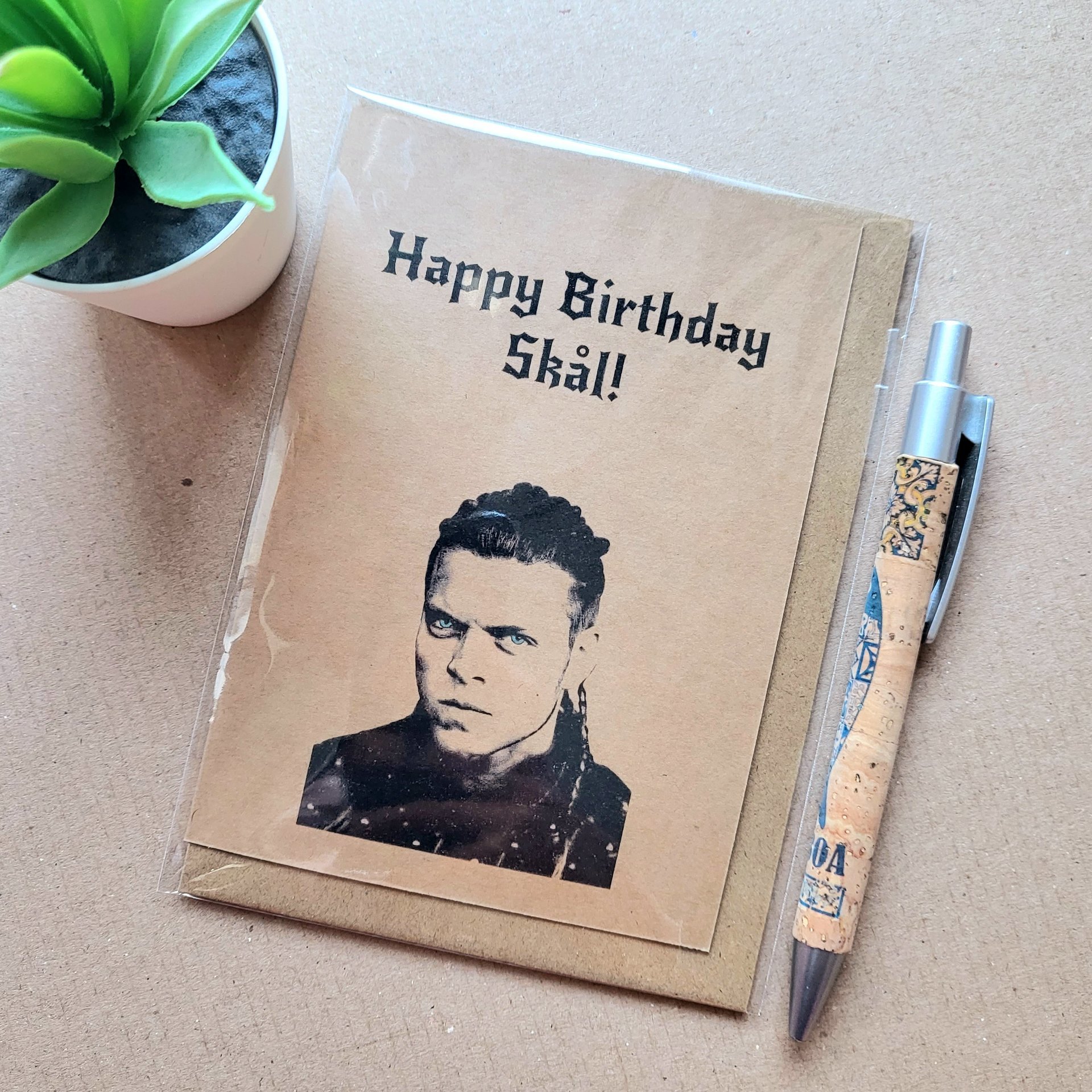 Funny Vikings Ivar Birthday card