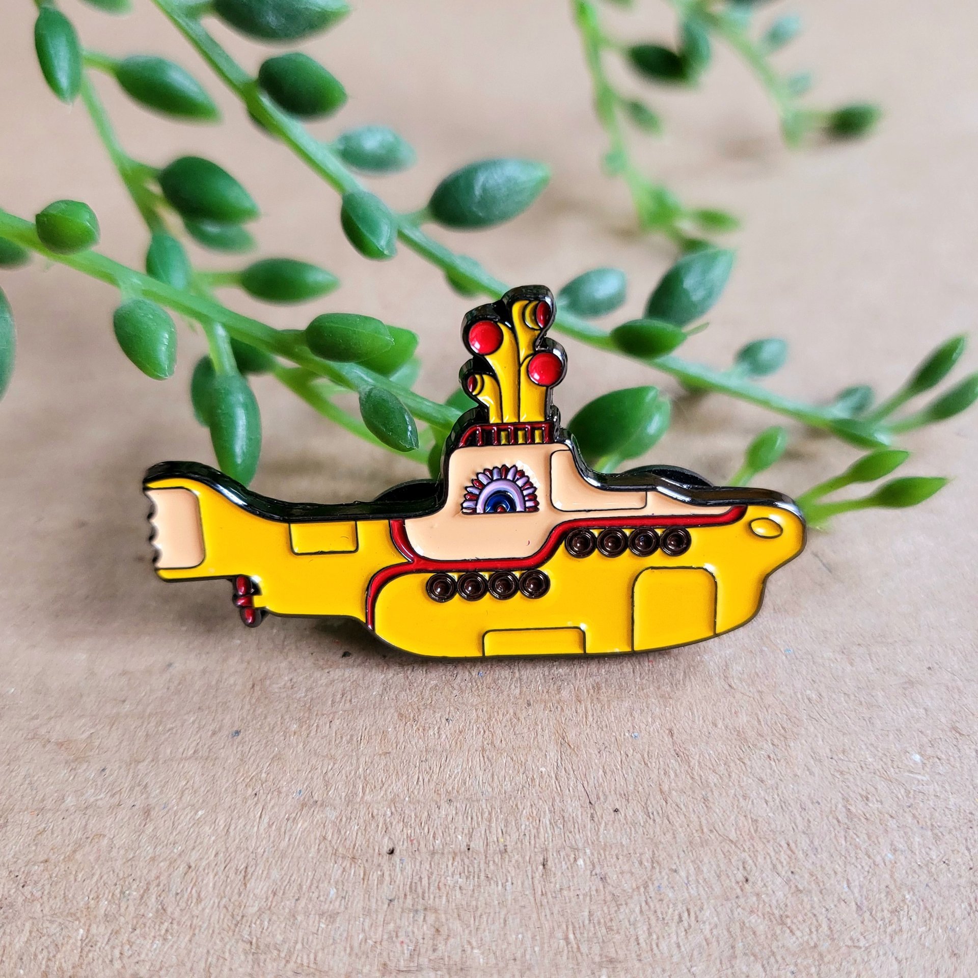 Beatles Yellow Submarine Enamel Pin badge
