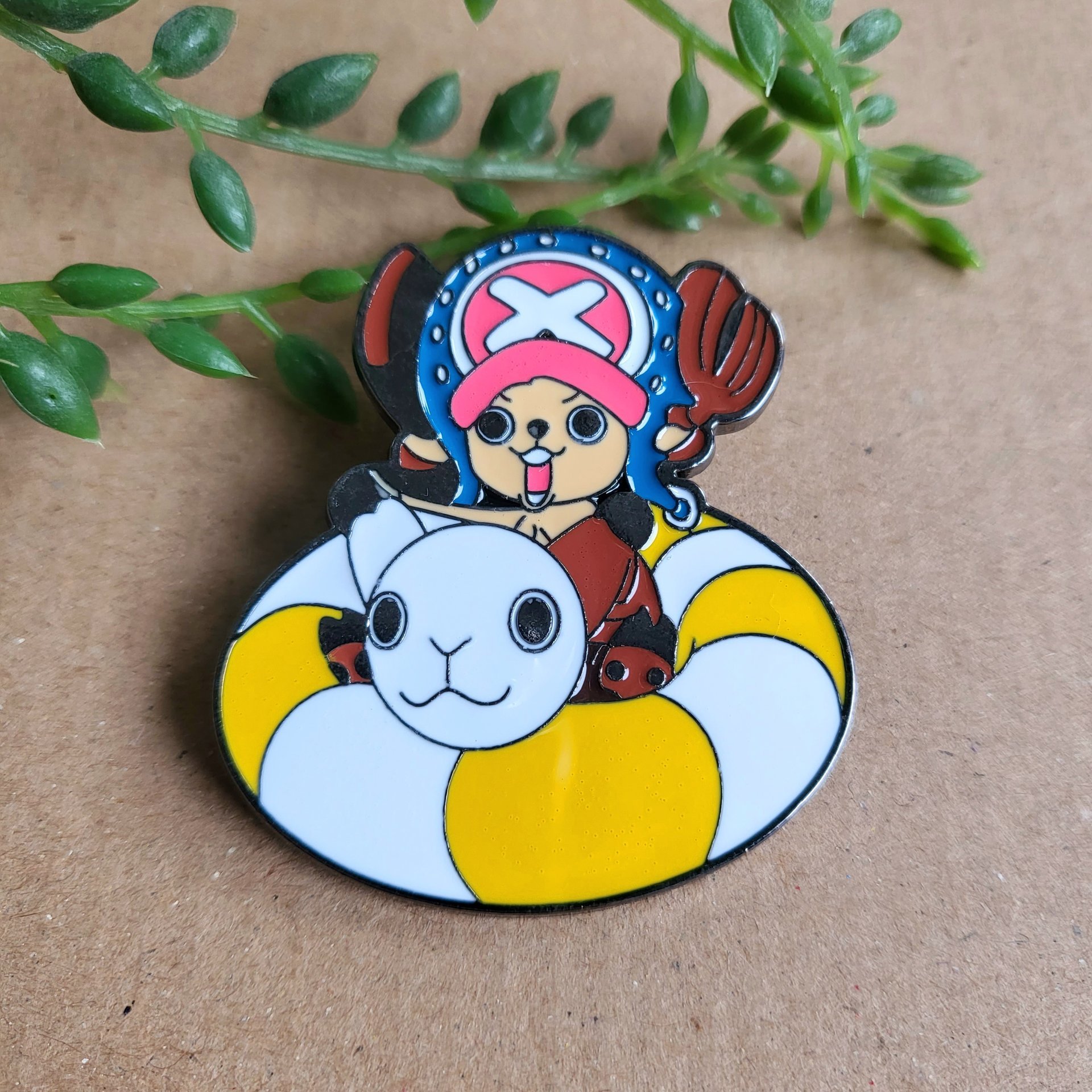 One Piece Chopper Enamel Pin Badge