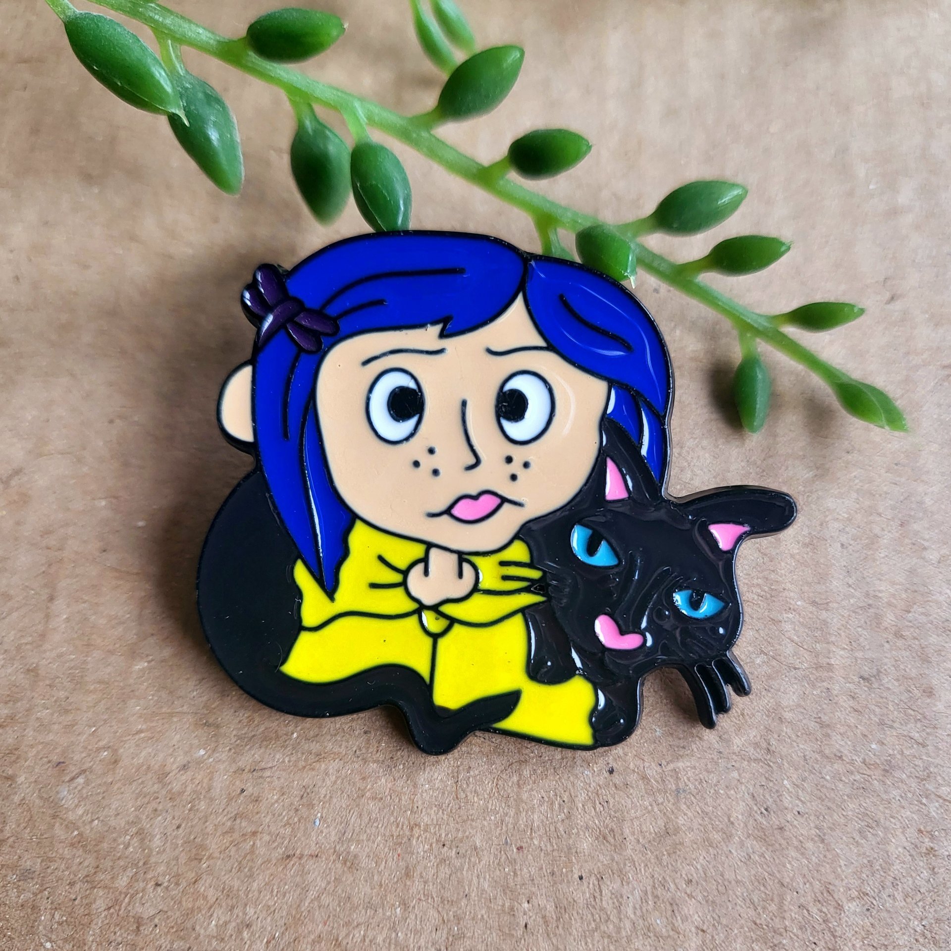 Coraline Enamel Pin badge