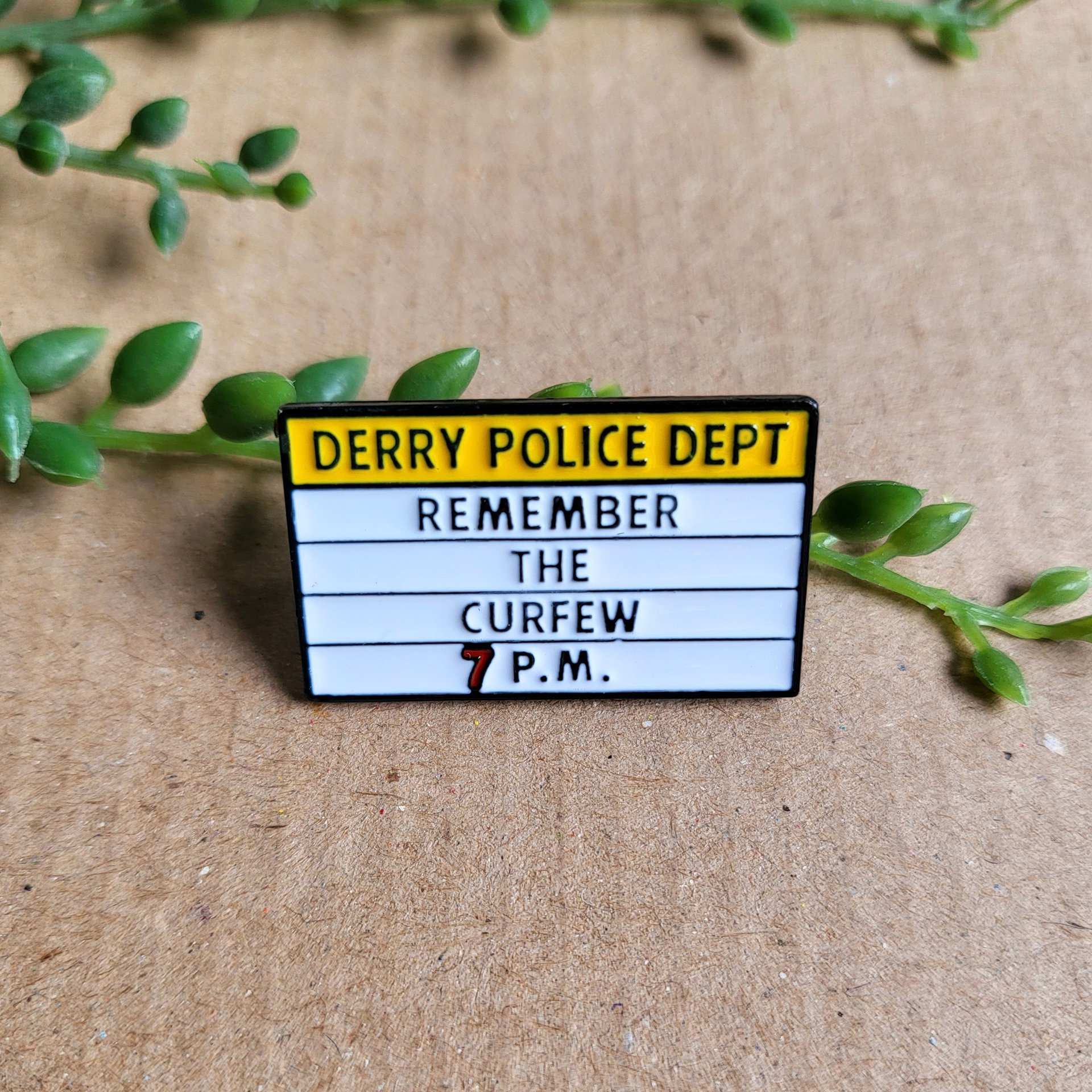 IT Horror Movie Enamel Pin badge