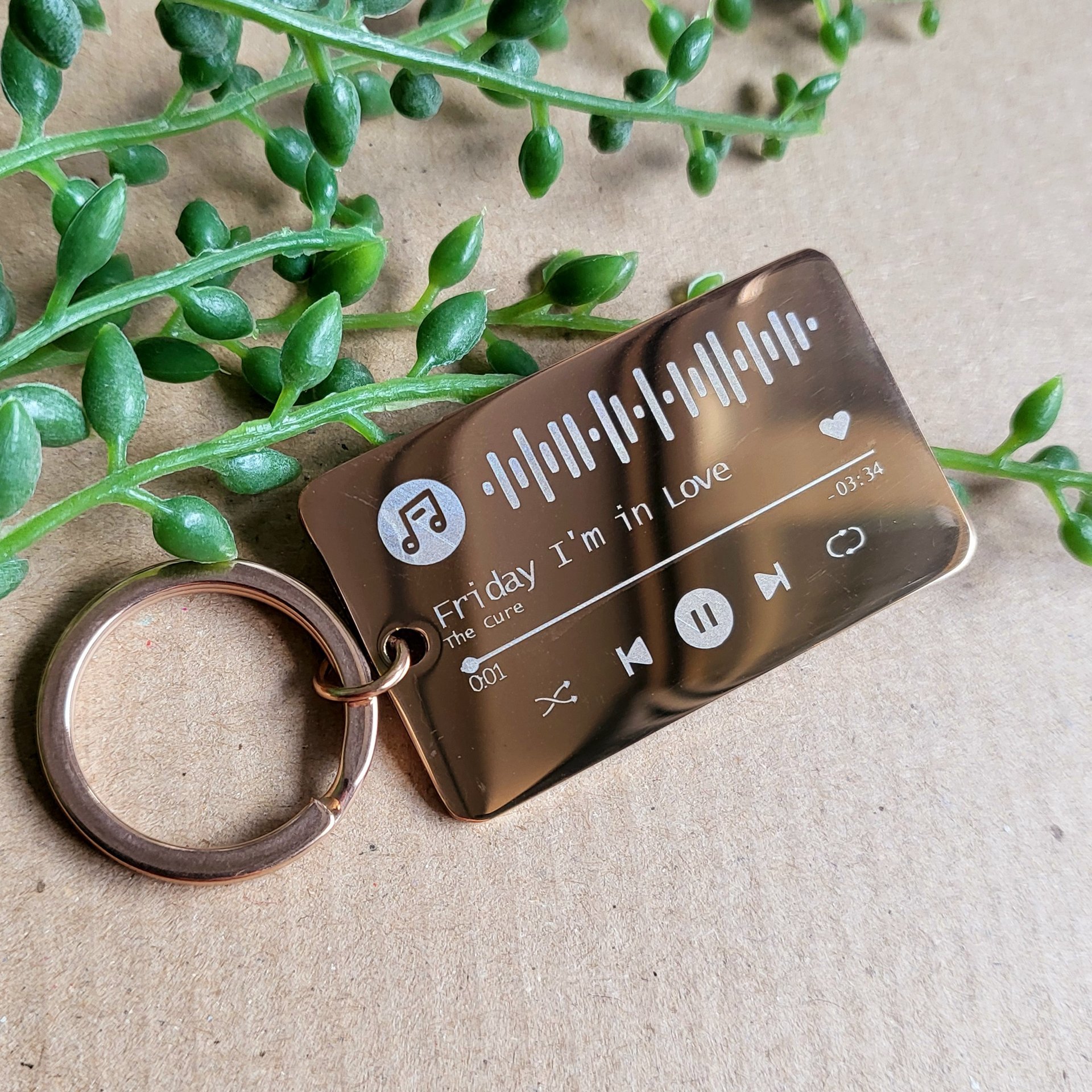 The Cure Keyring
