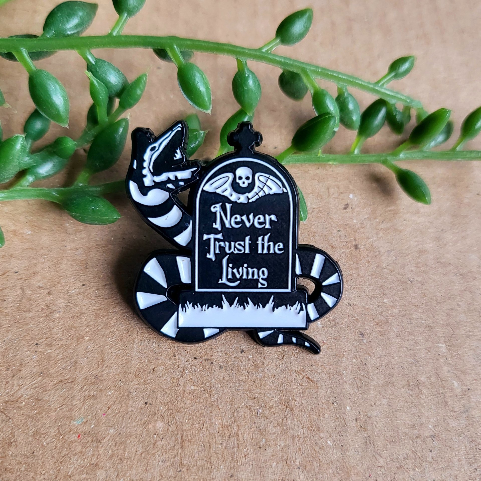 Beetlejuice Enamel Pin badge