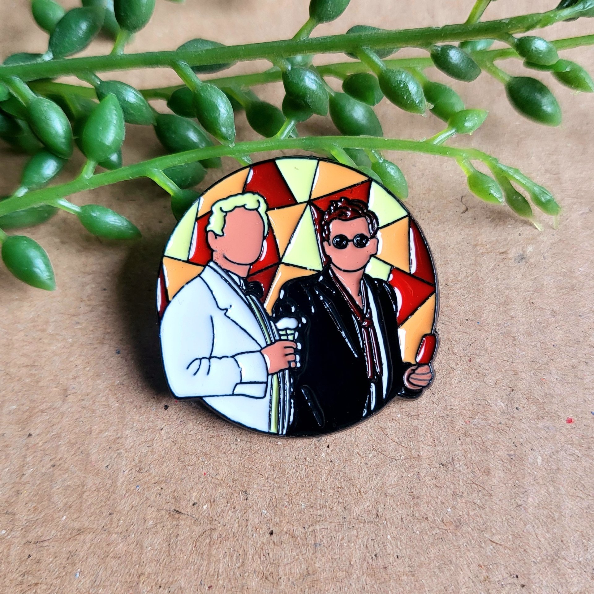 Good Omens Enamel Pin badge