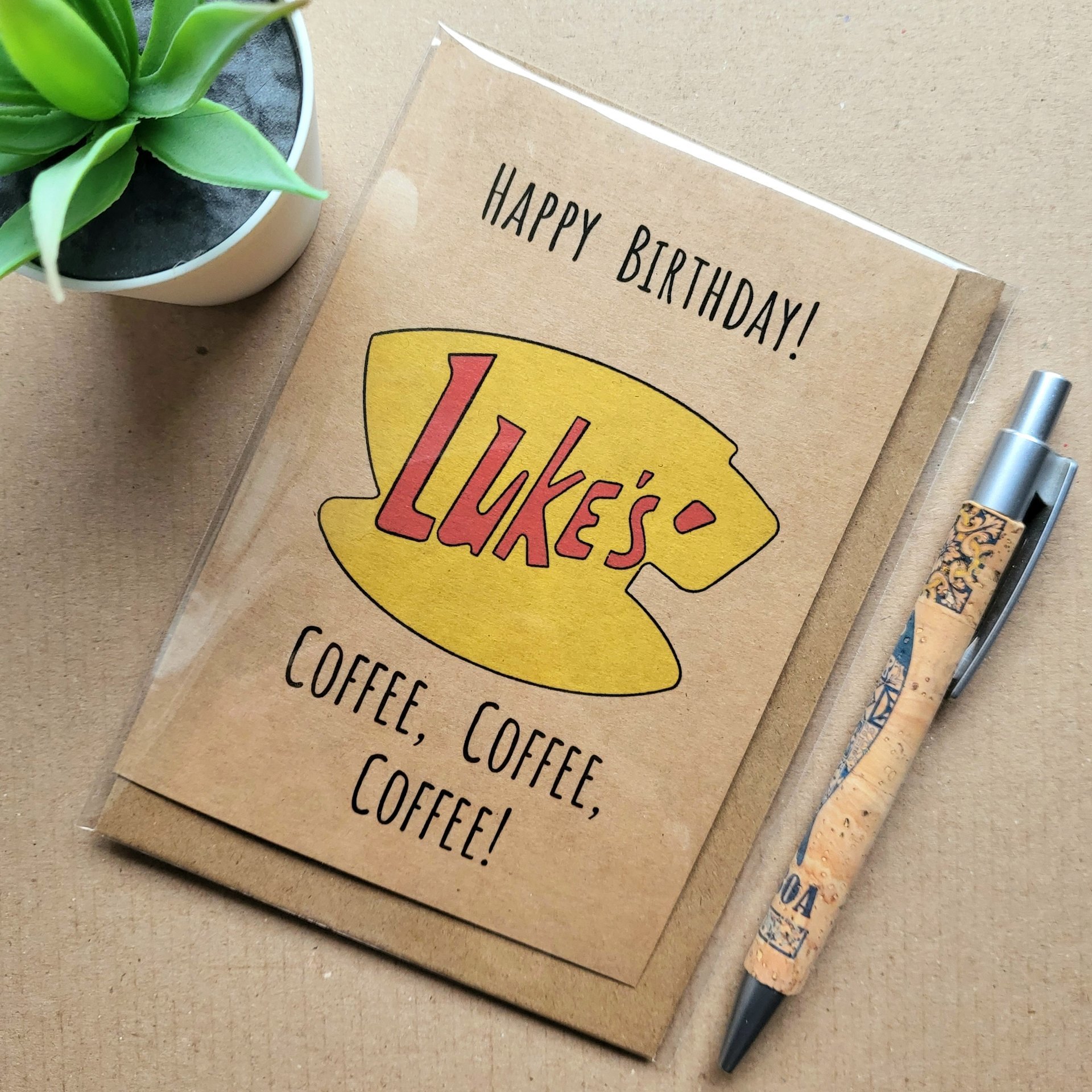 Gilmore Girls Birthday Card - Lukes