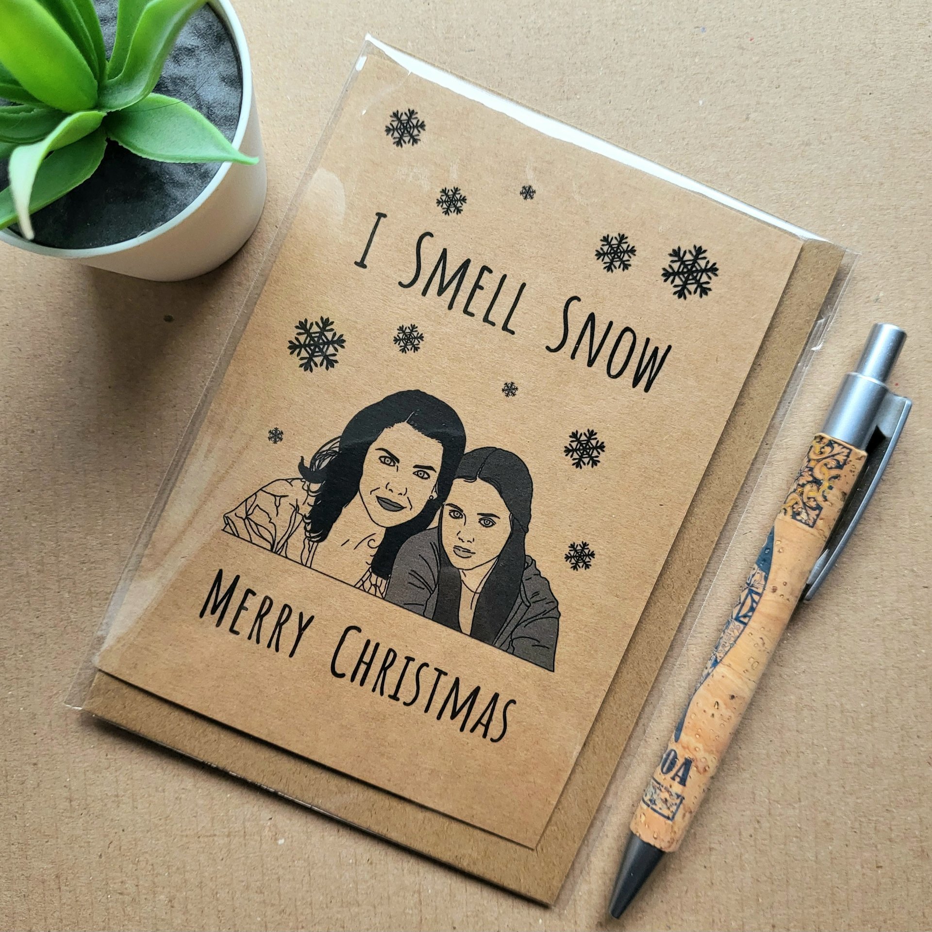 Gilmore Girls Christmas Card