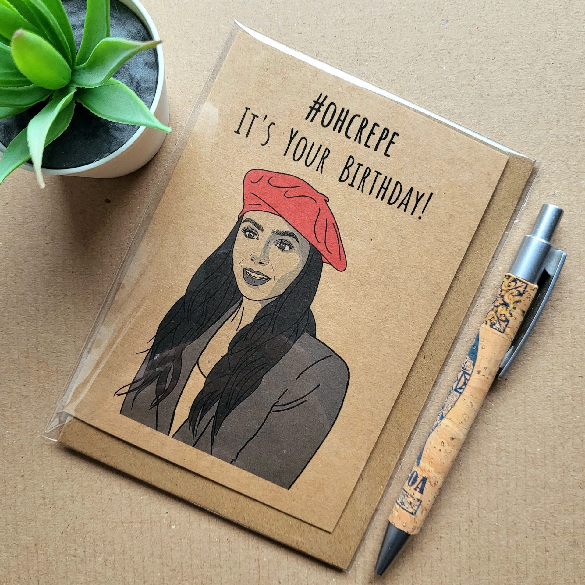 Emily in Paris Birthday Card
