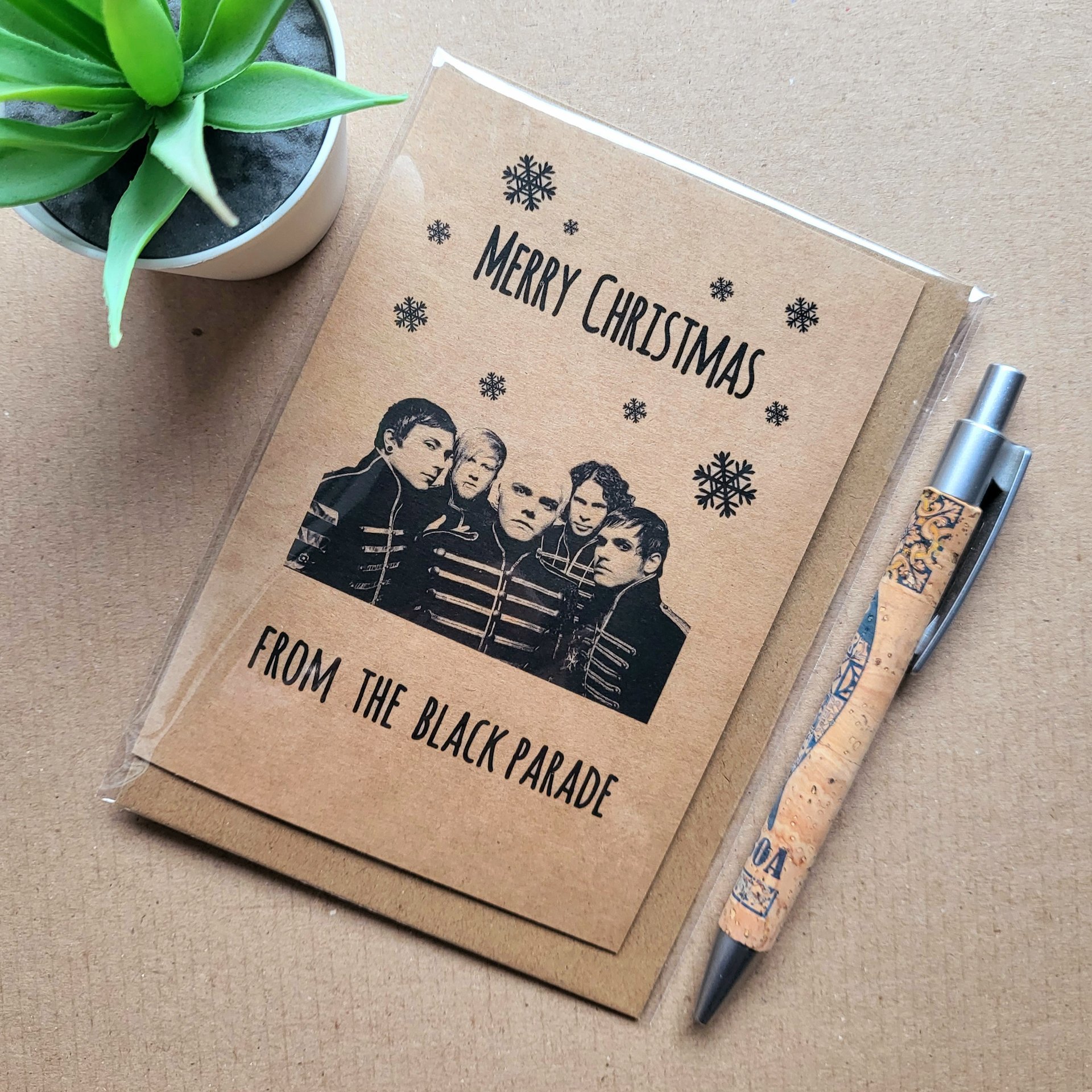 My Chemical Romance Christmas card