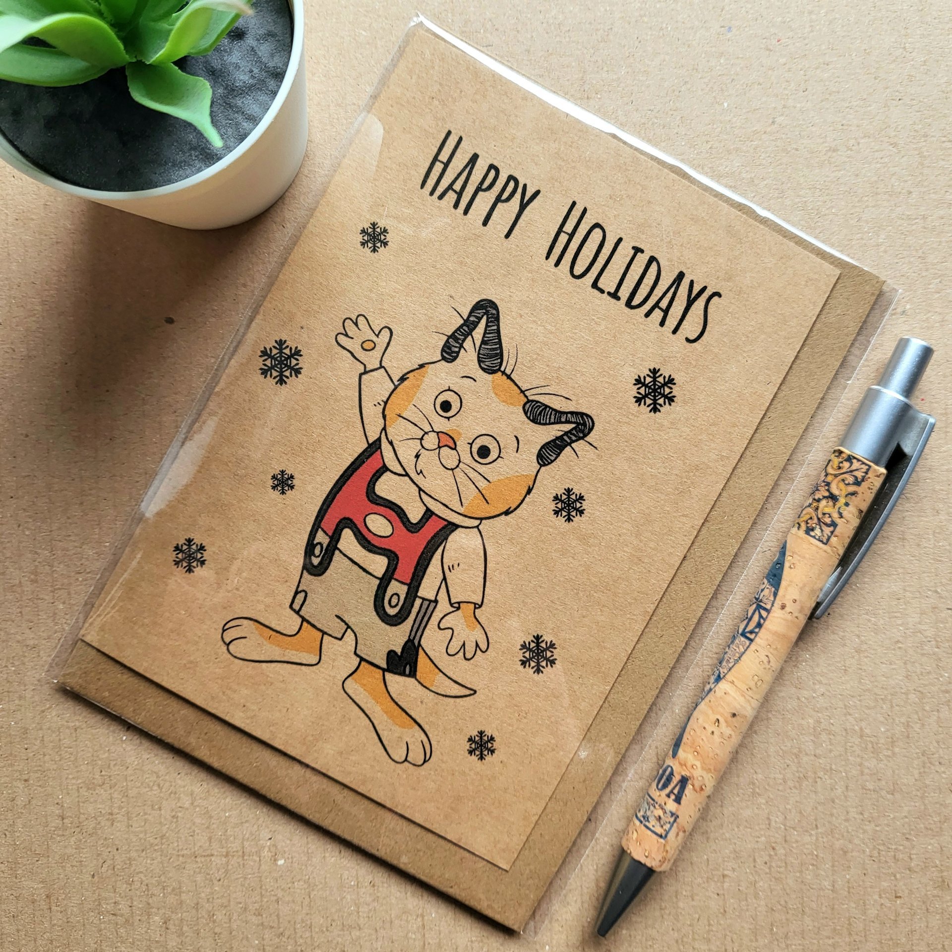 Richard Scarry Christmas Card