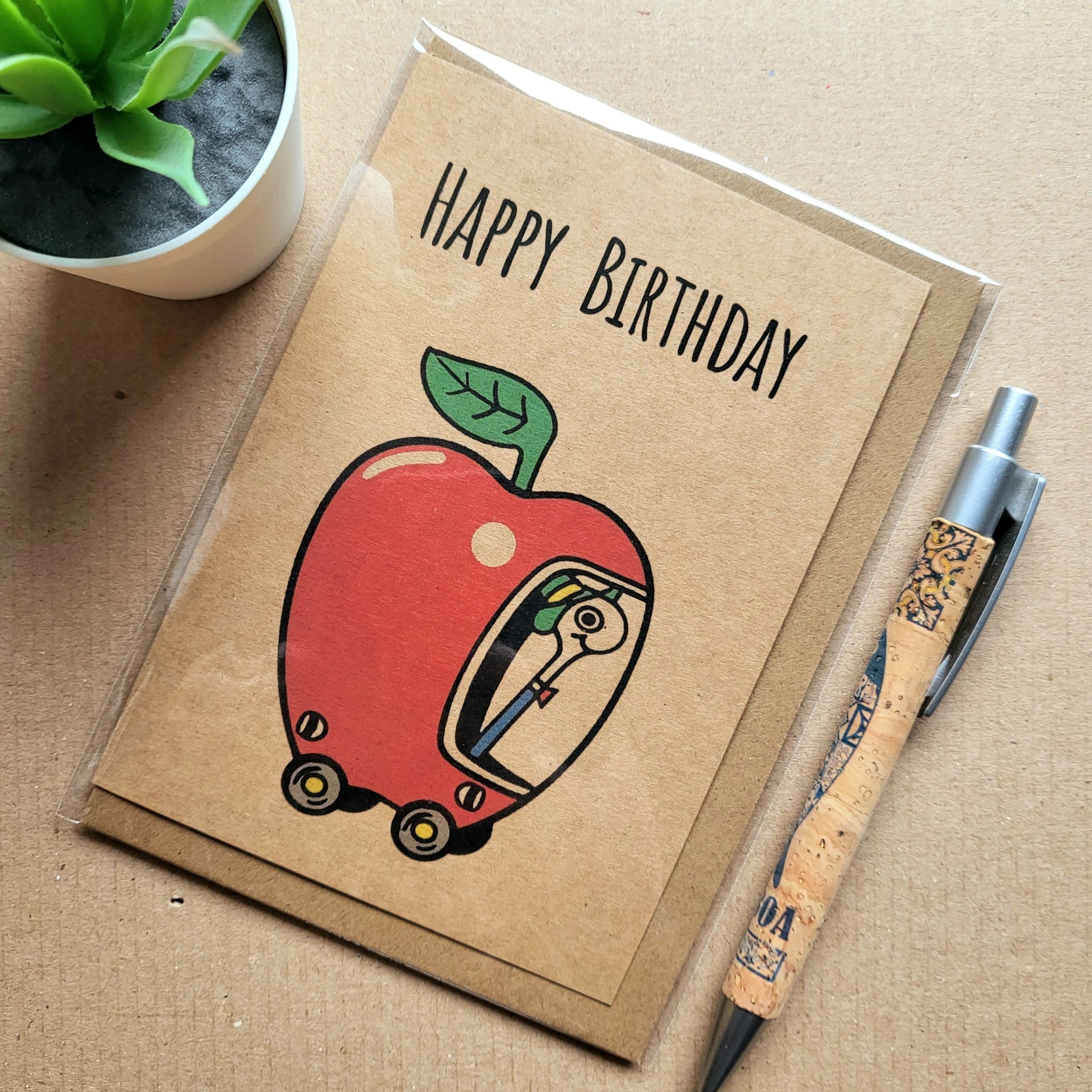 Richard Scarry Birthday Card