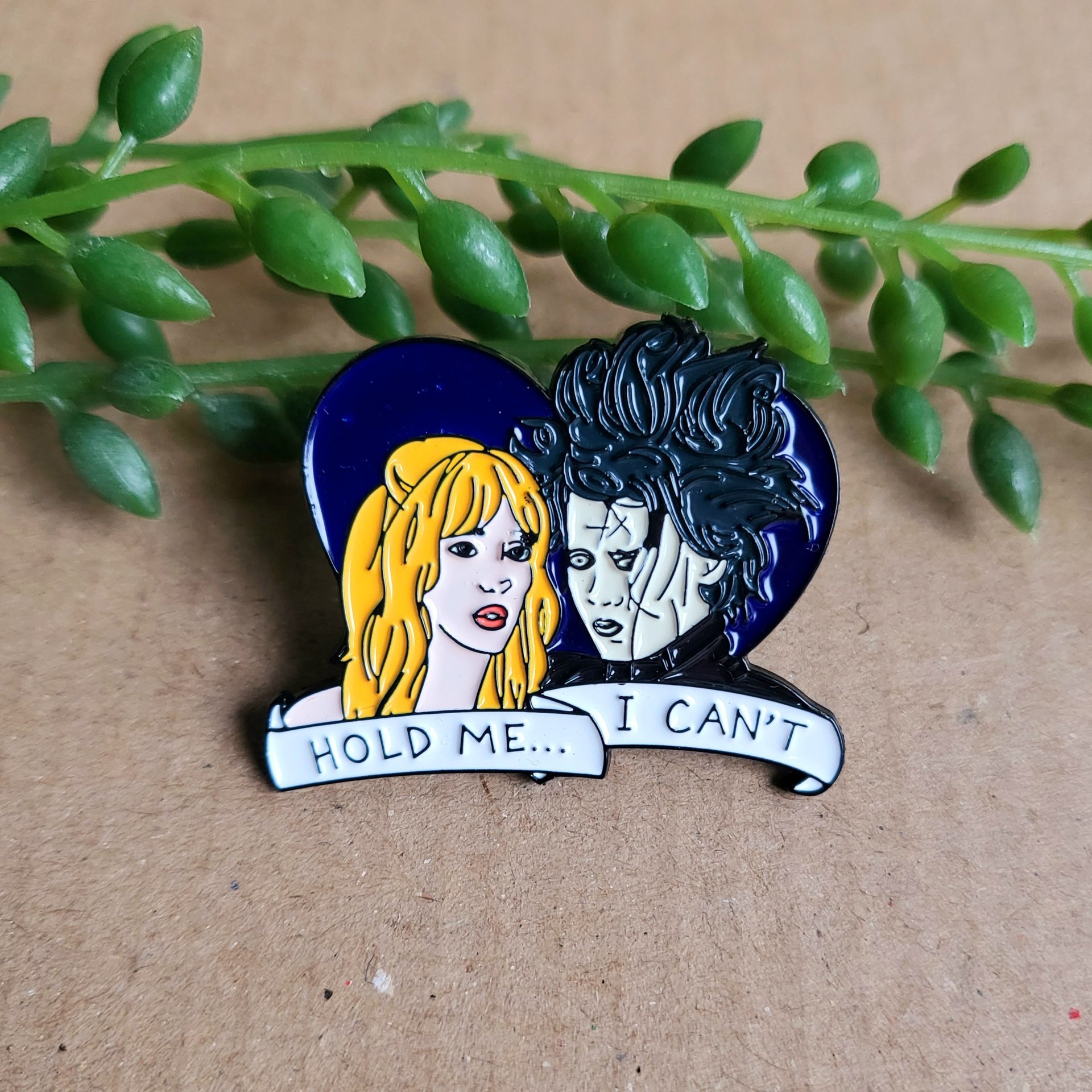 Edward Sissorhands Enamel Pin badge