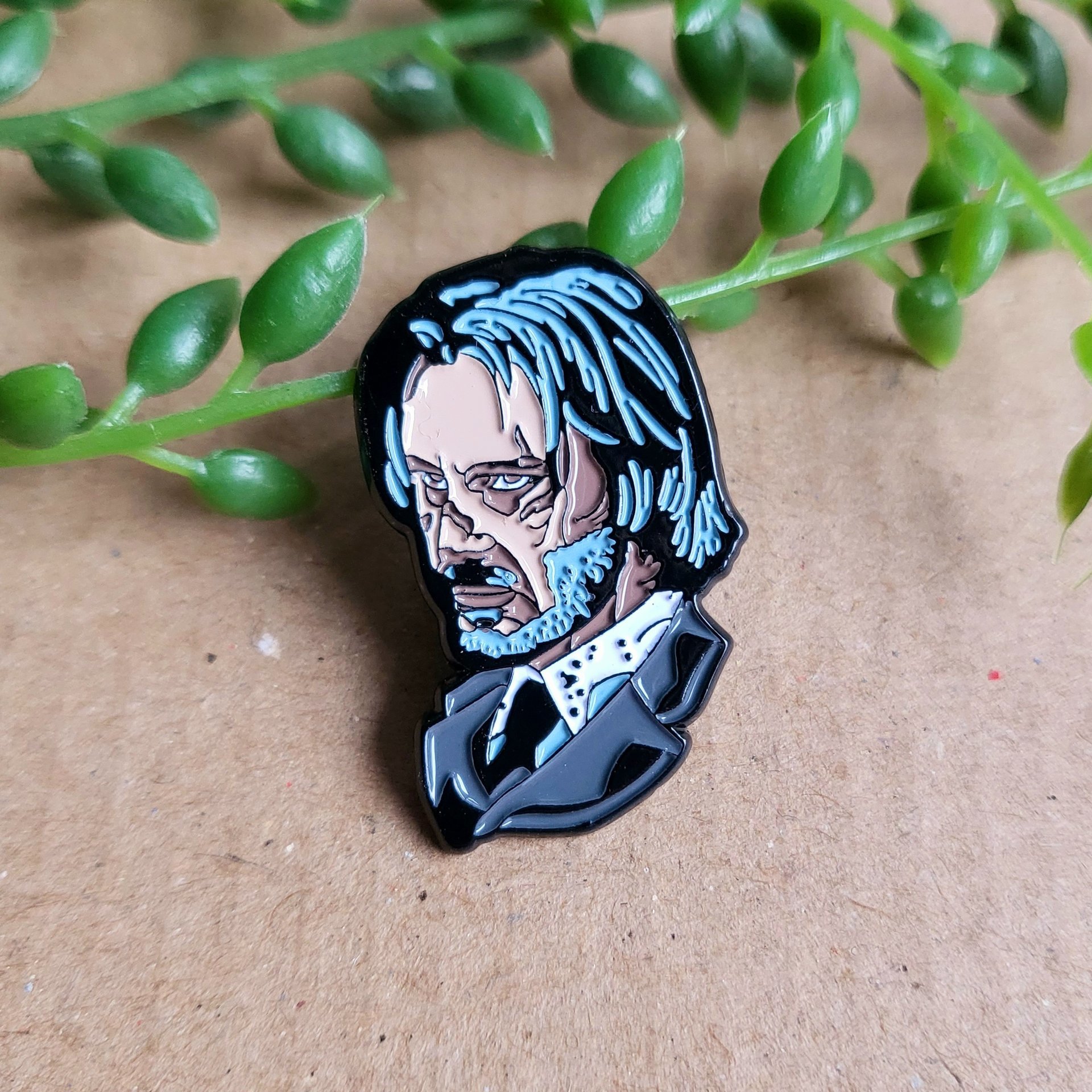 John Wick Enamel Pin badge