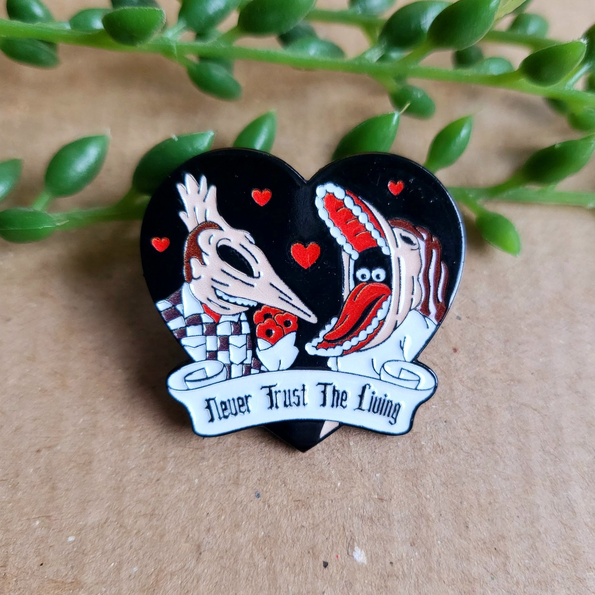 Beetlejuice Enamel Pin badge