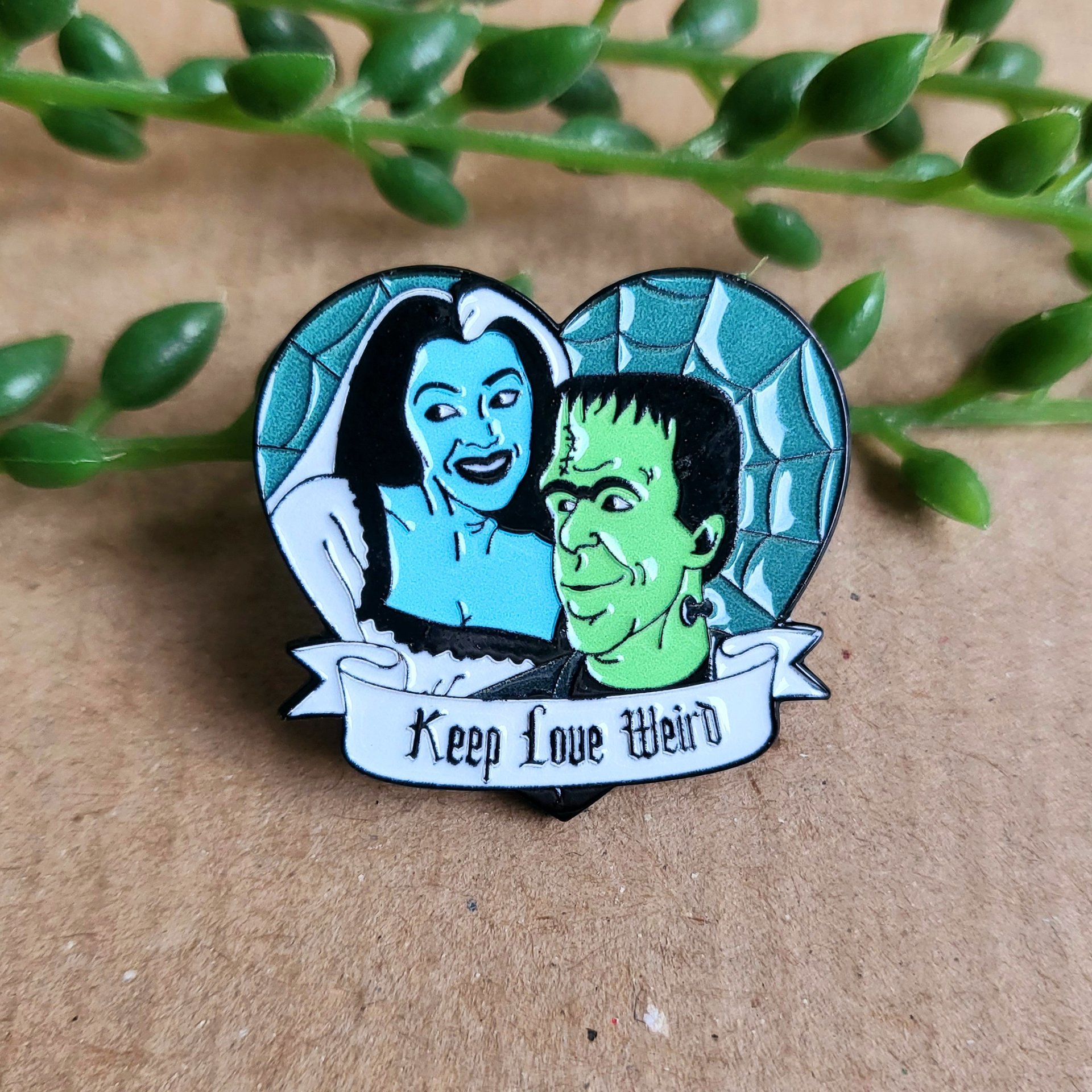 The Munsters Enamel Pin badge