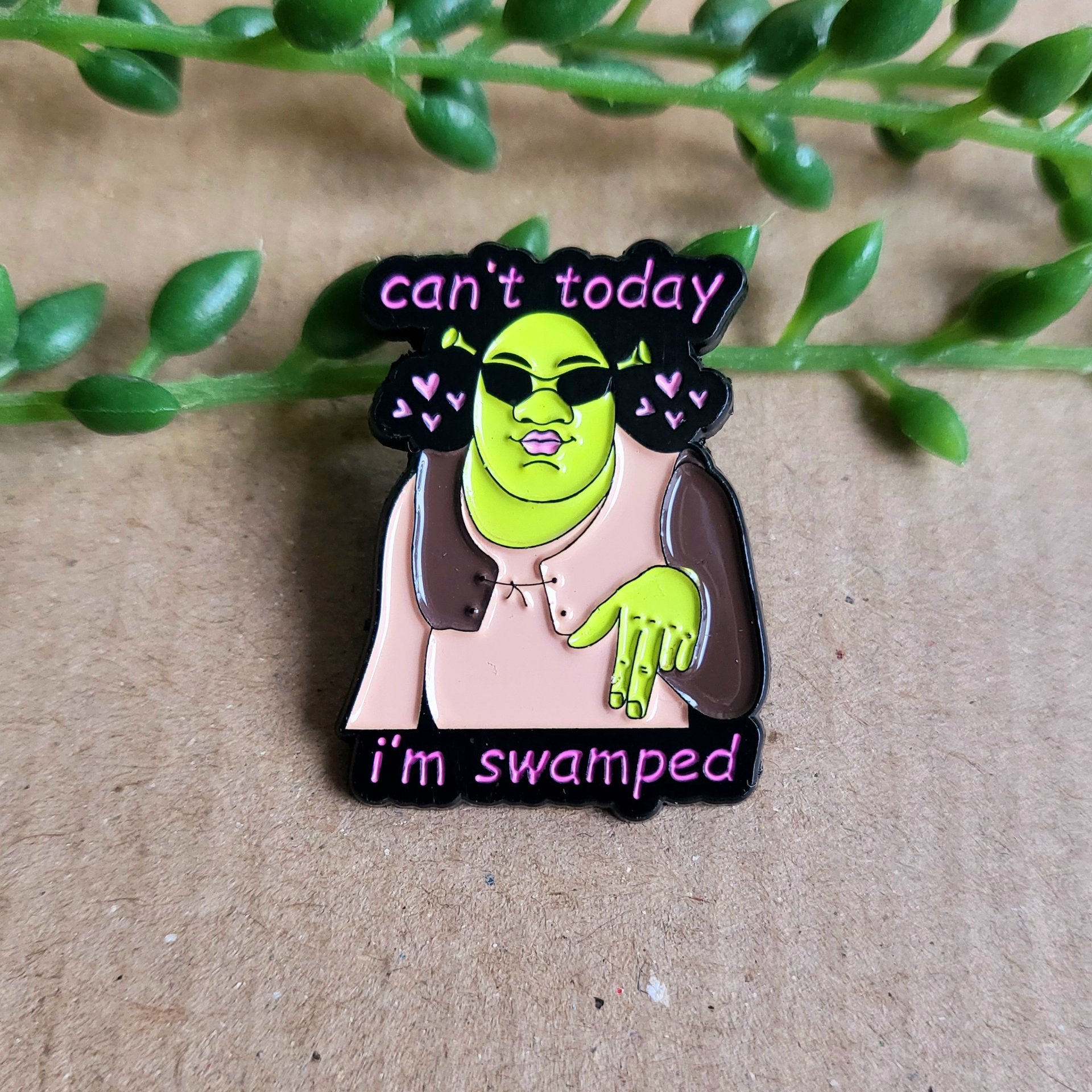 Shrek enamel pin badge