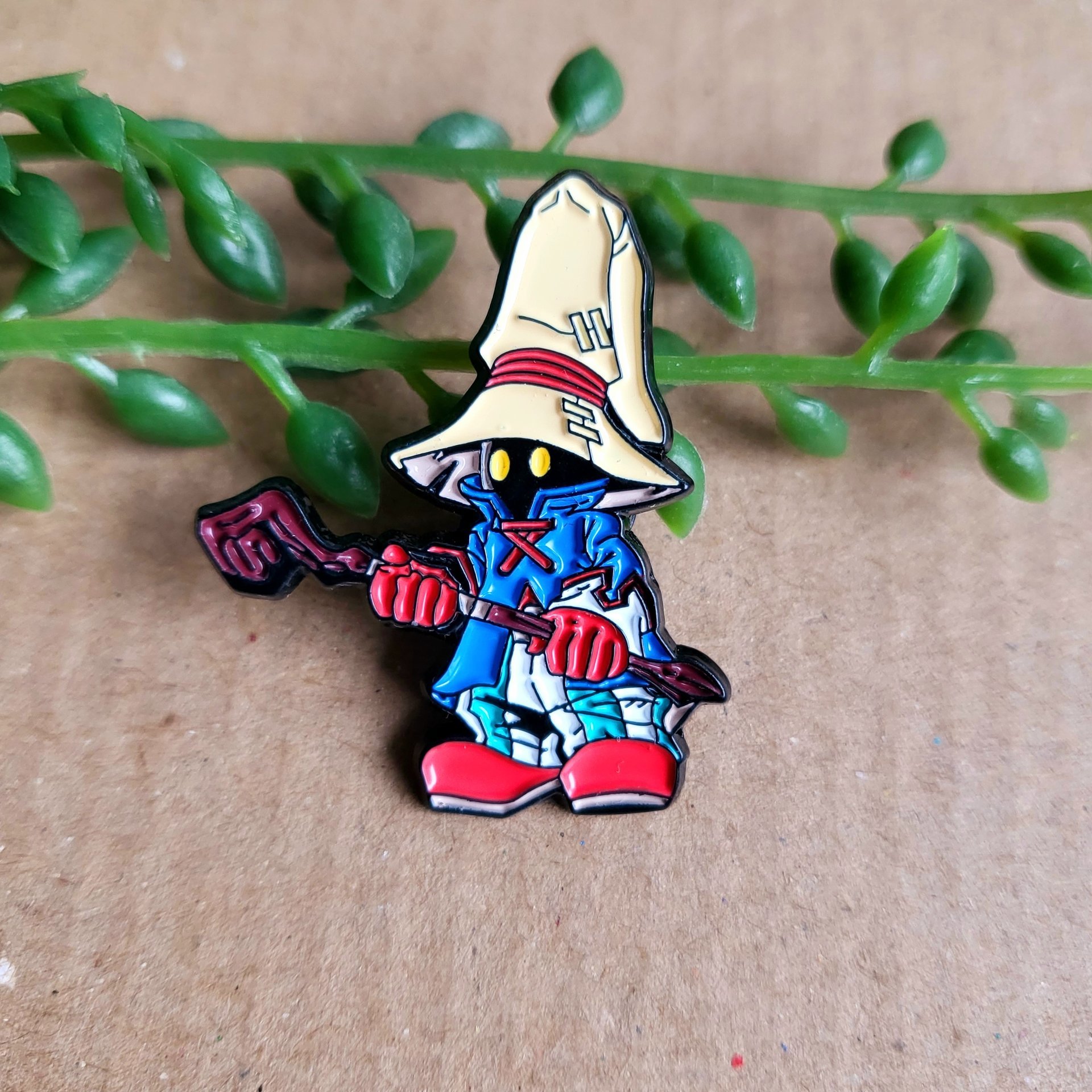 Final Fantasy IV Black Mage Enamel Pin badge