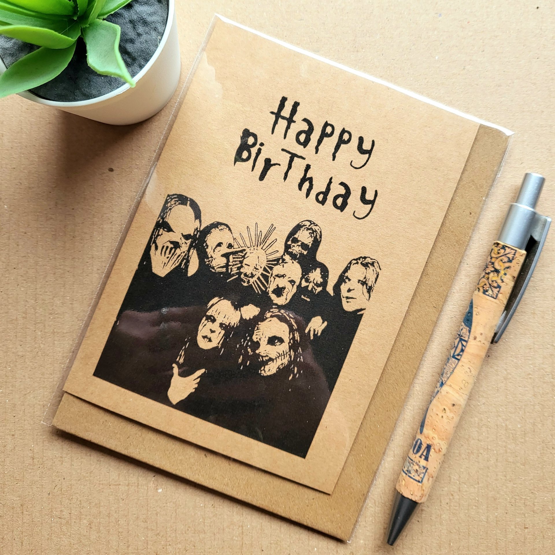 Slipknot Birthday Card
