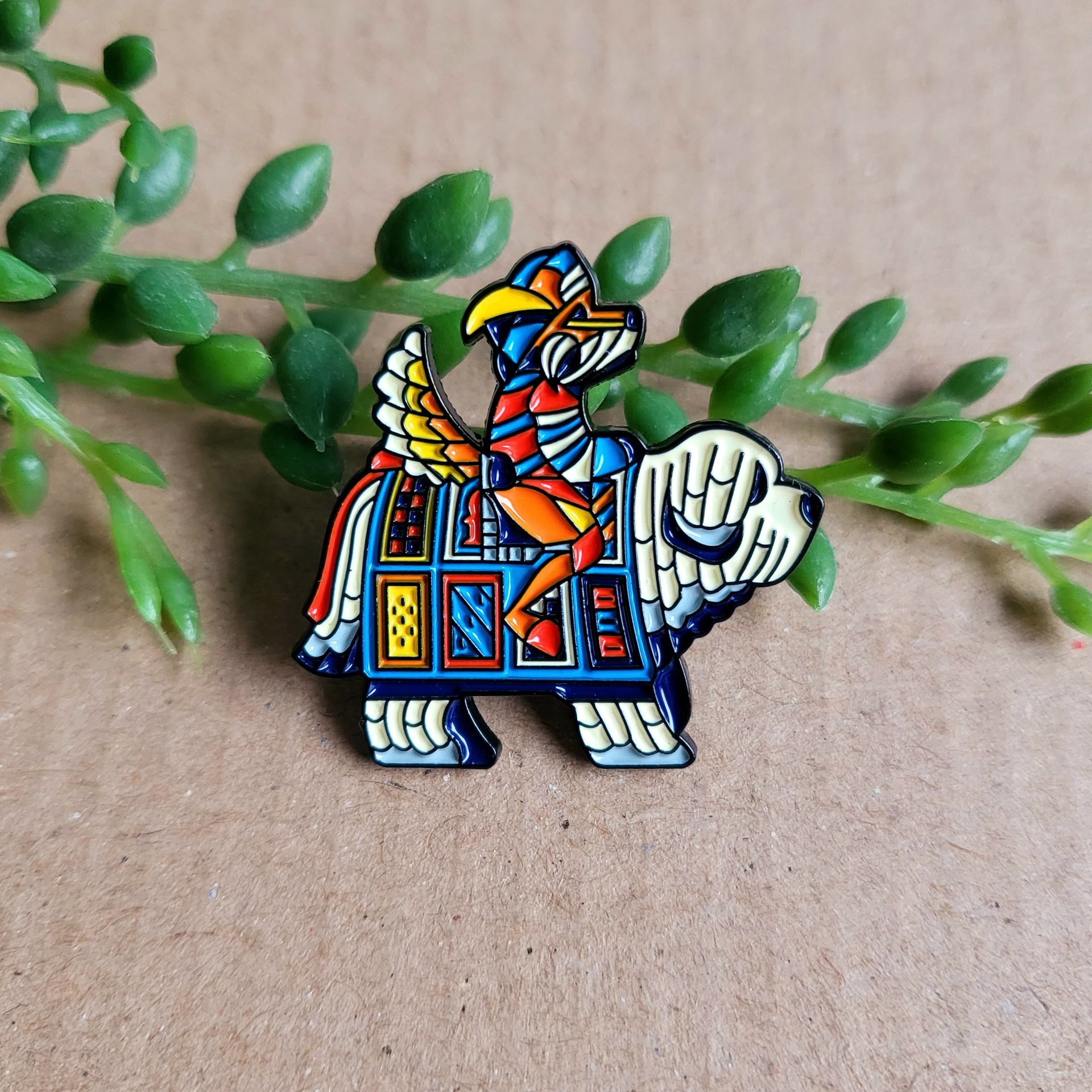 Labyrinth Sir Didymus Enamel Pin badge