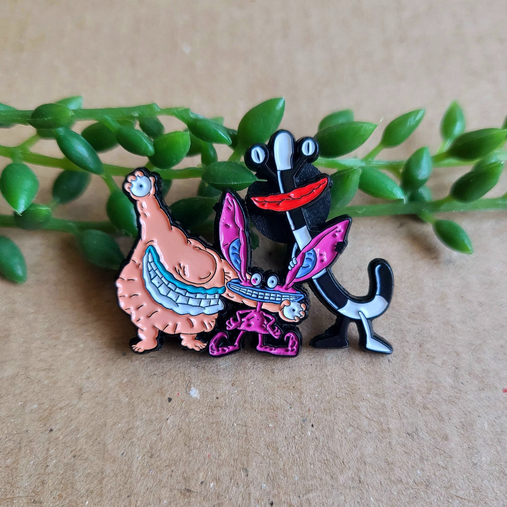 Aaahh!! Real Monsters Enamel Pin badge