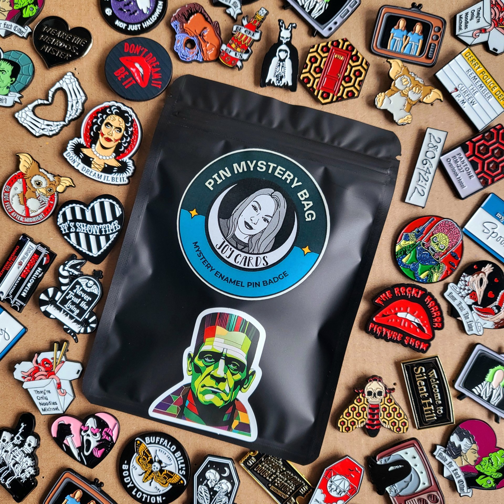 Horror Pin Badge Mystery Bag