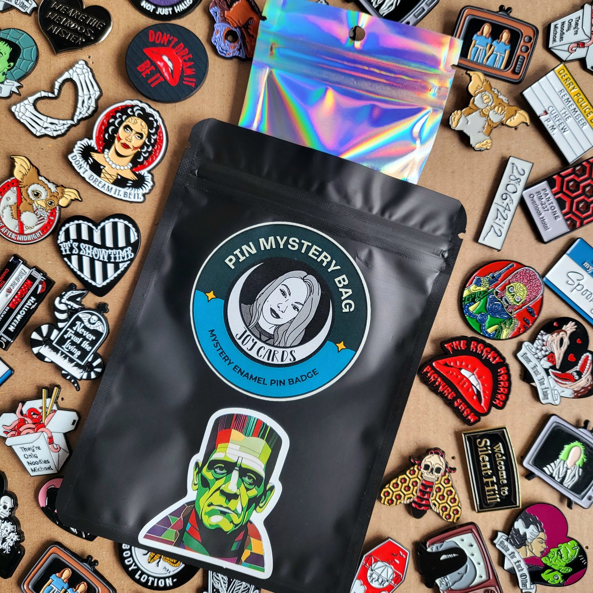 Horror Pin Badge Mystery Bag