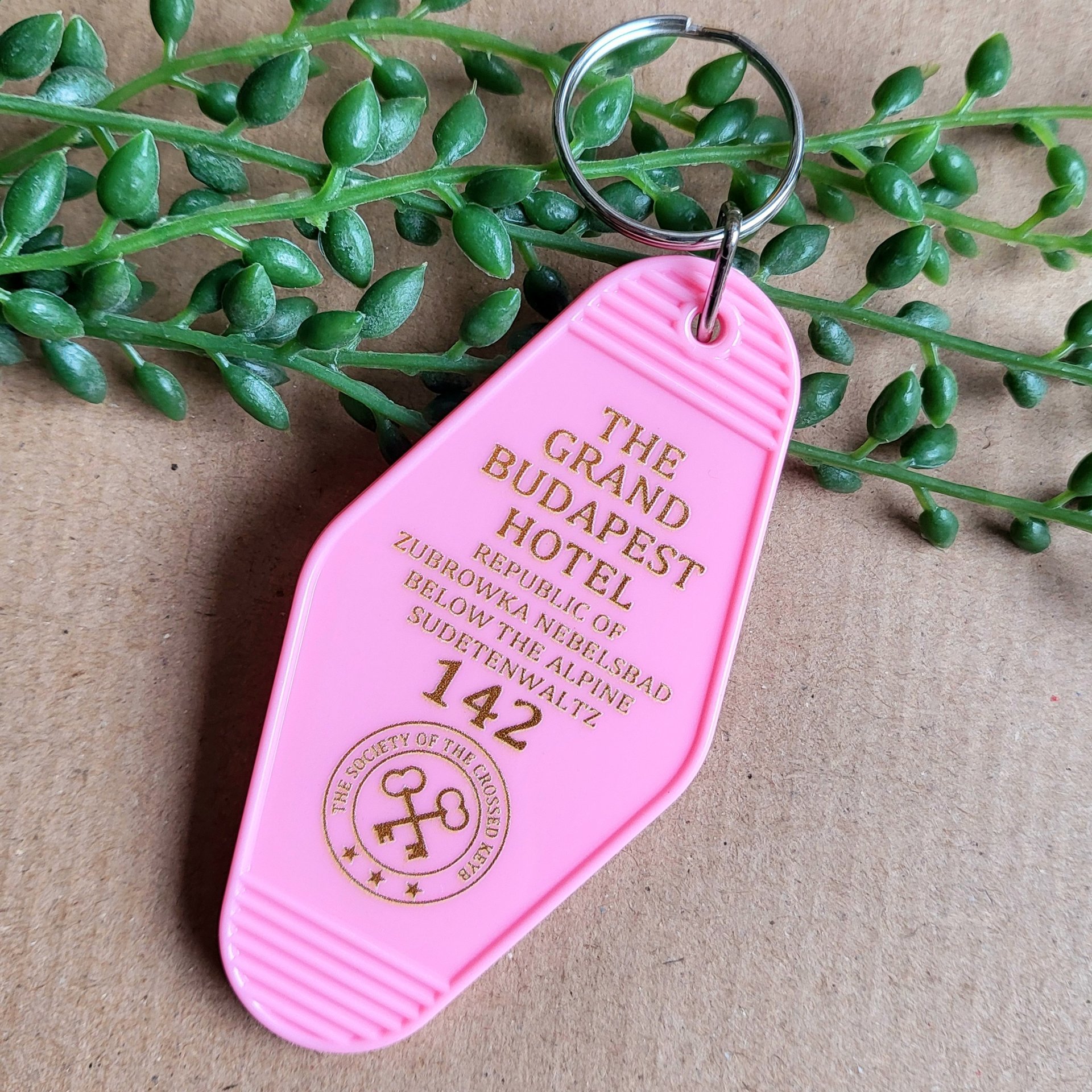 The Grand Budapest Hotel Keyring