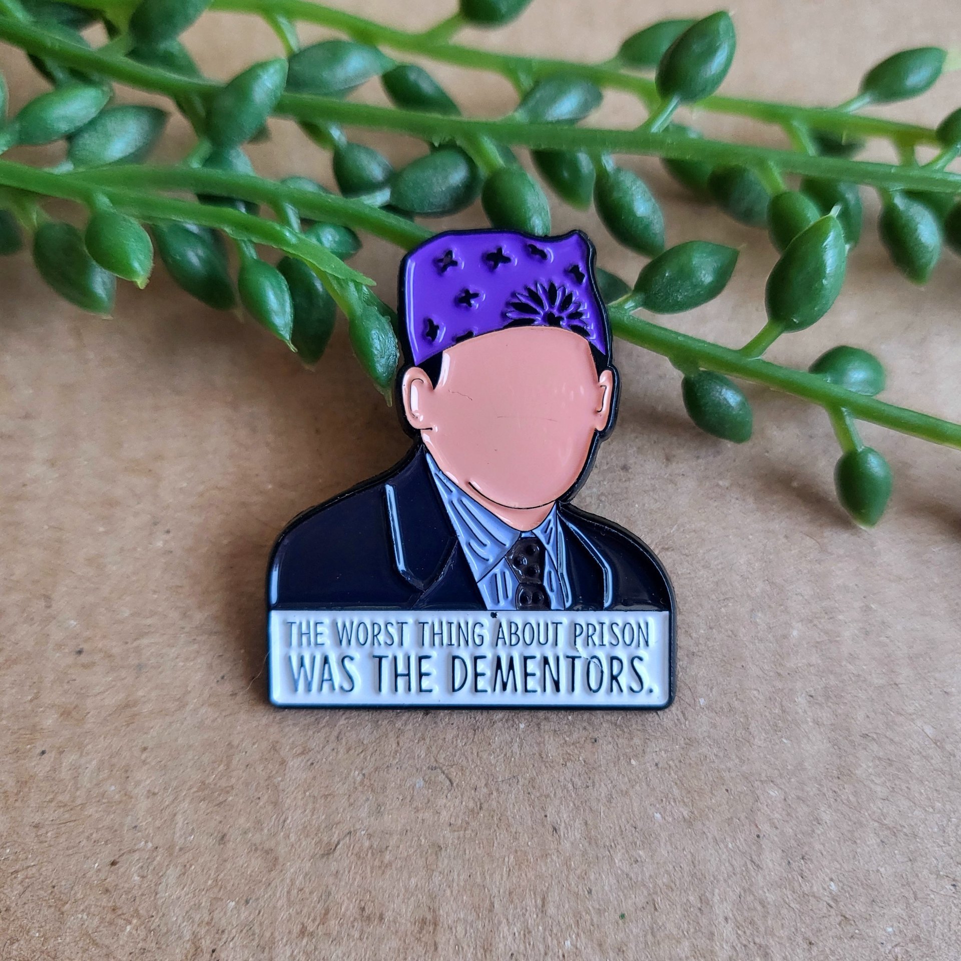 The Office USA Enamel Pin badge - Prison Mike