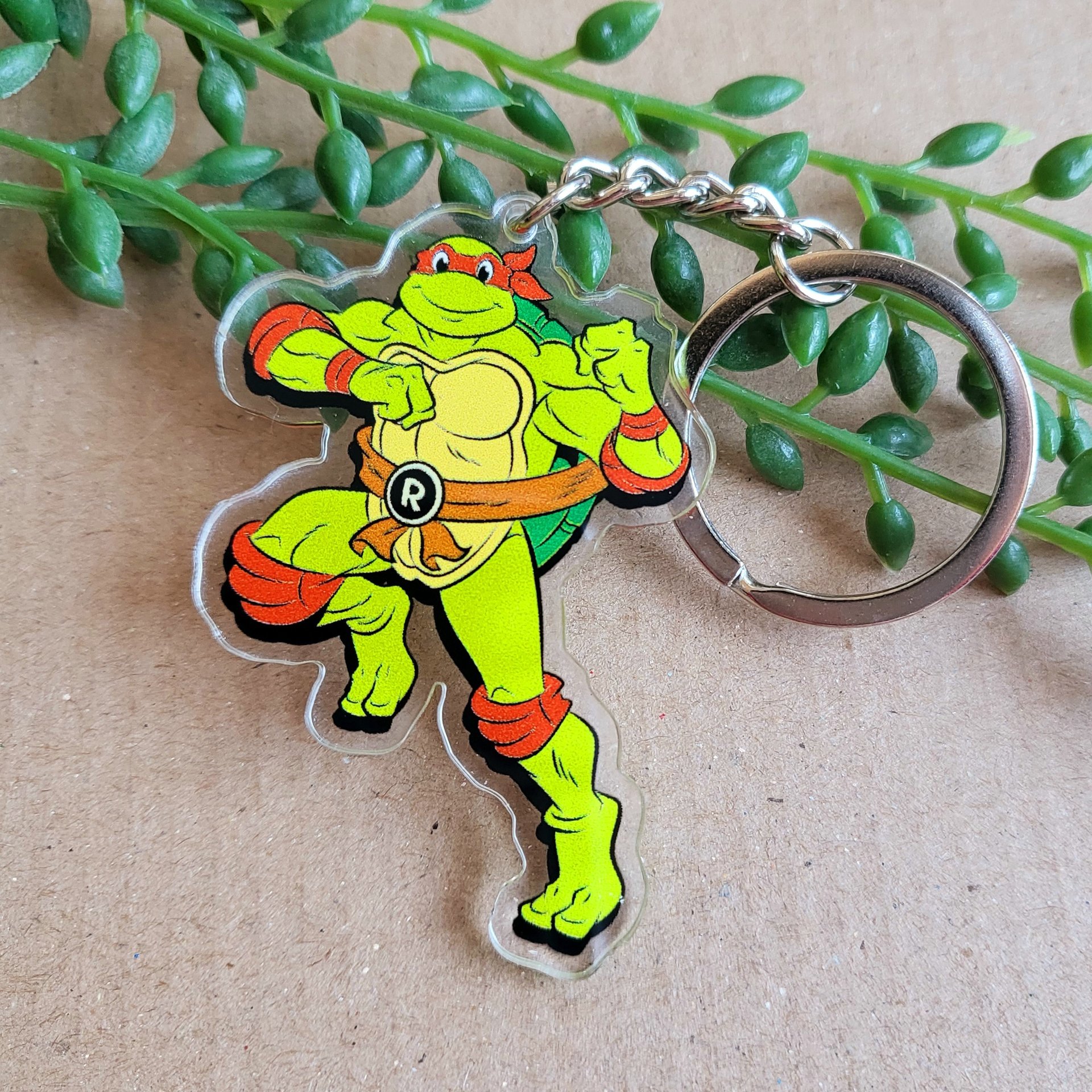 Teenage Mutant Ninja Turtles Keyring - Raphael