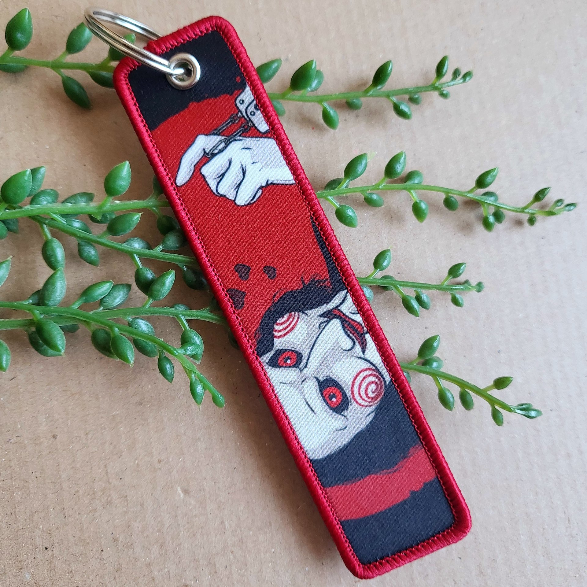 Saw Jigsaw Keyring