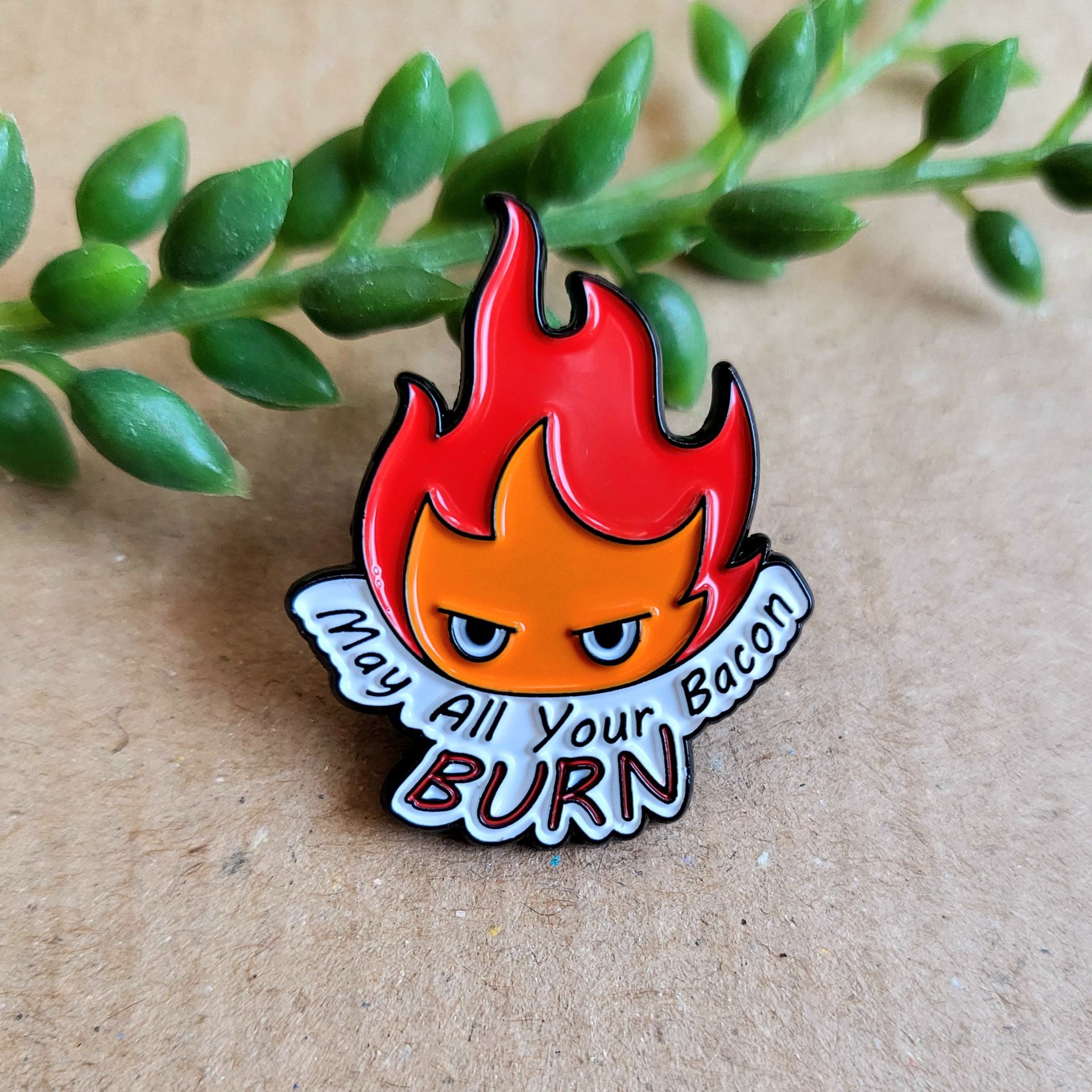 Funny Calcifer Enamel Pin badge