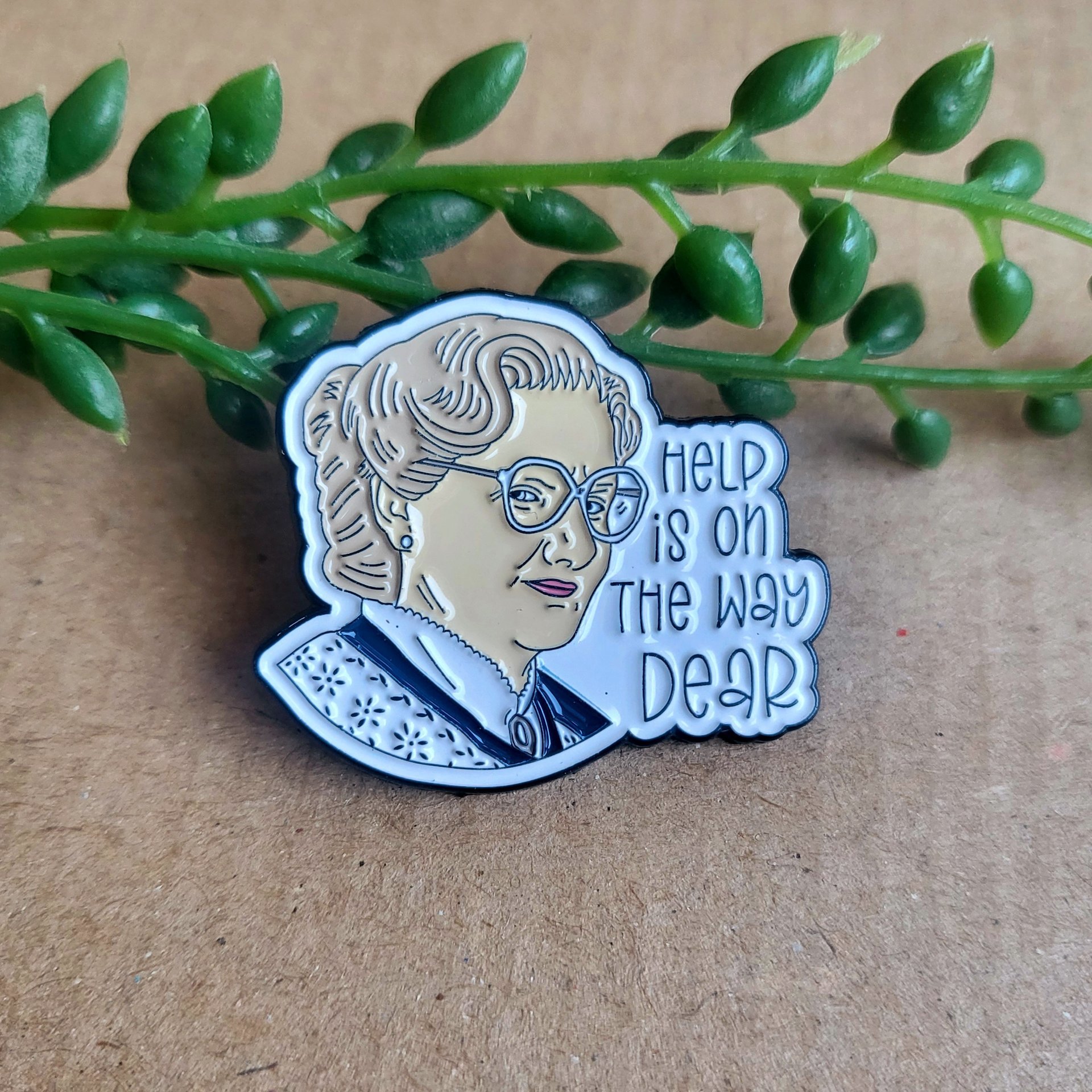 Mrs Doubtfire Enamel Pin Badge