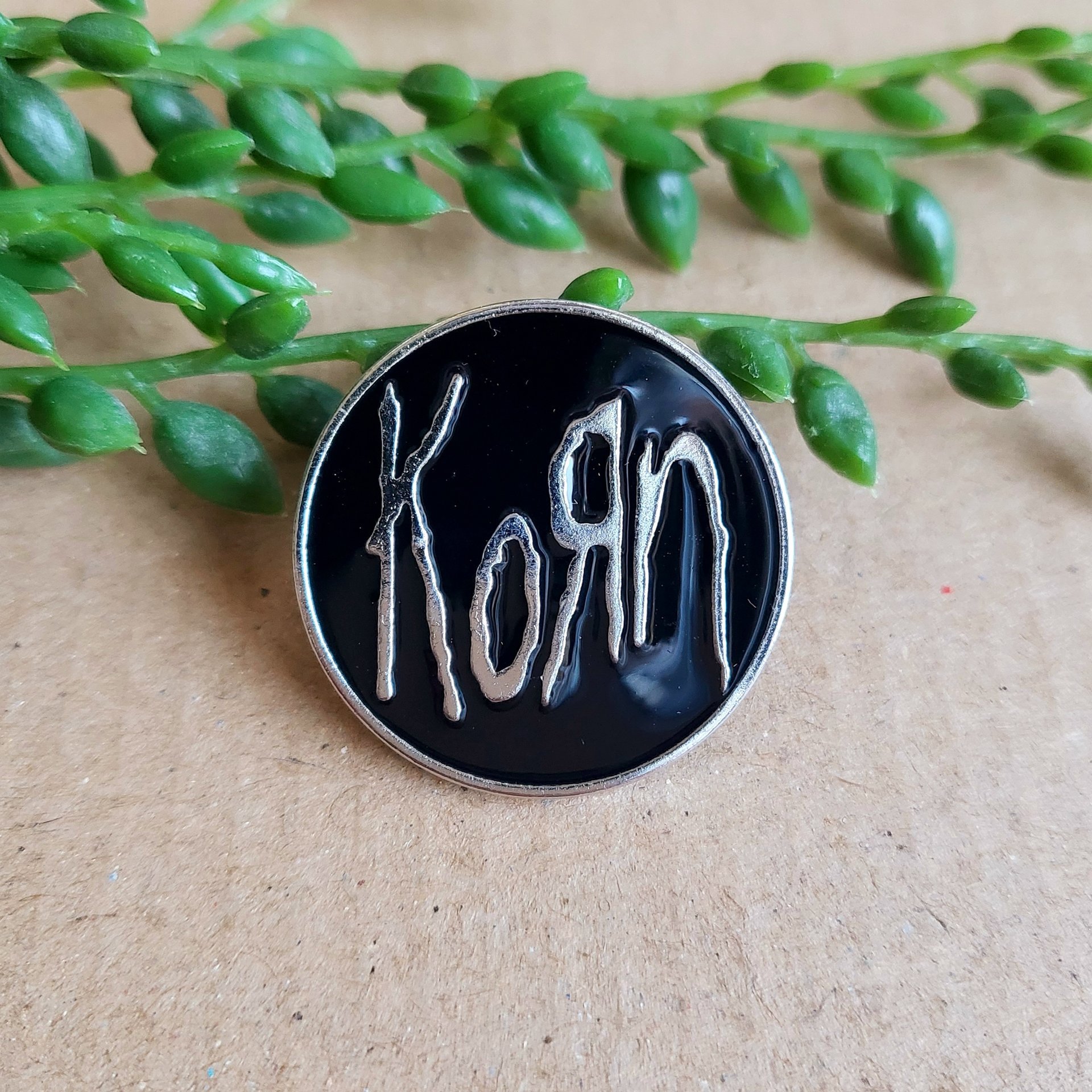 Korn Enamel Pin badge