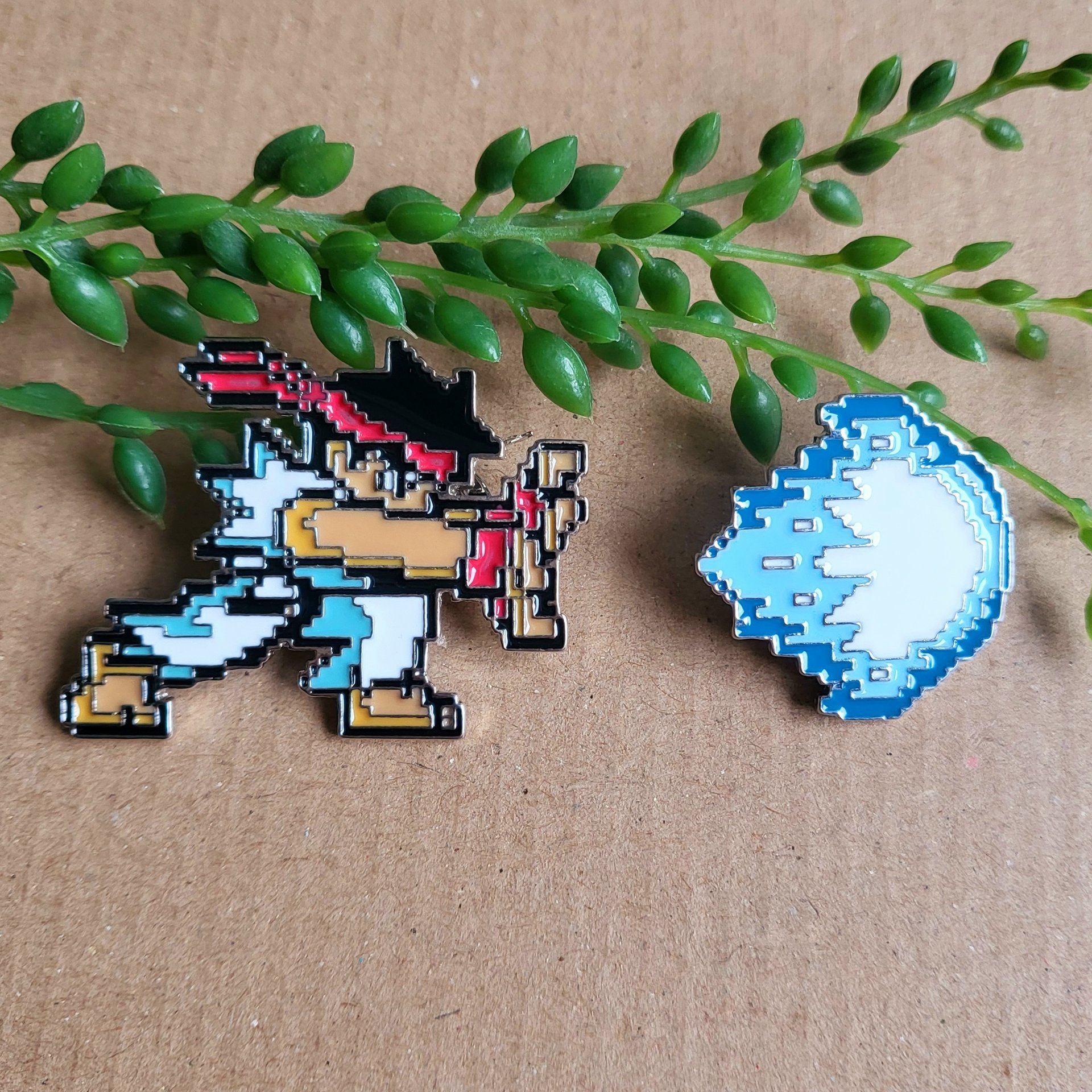 Street Fighter Enamel Pin Badge