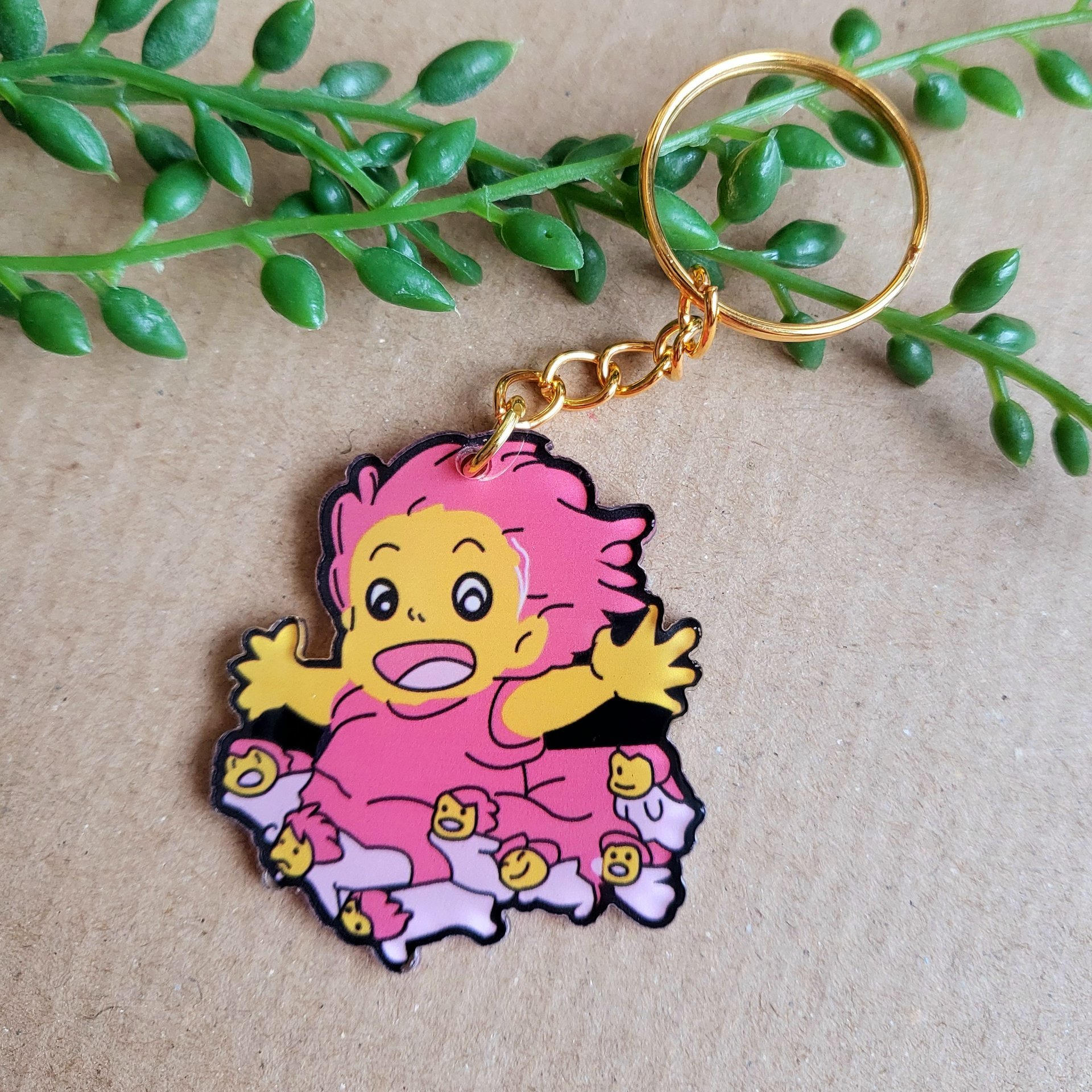 Ponyo Keyring
