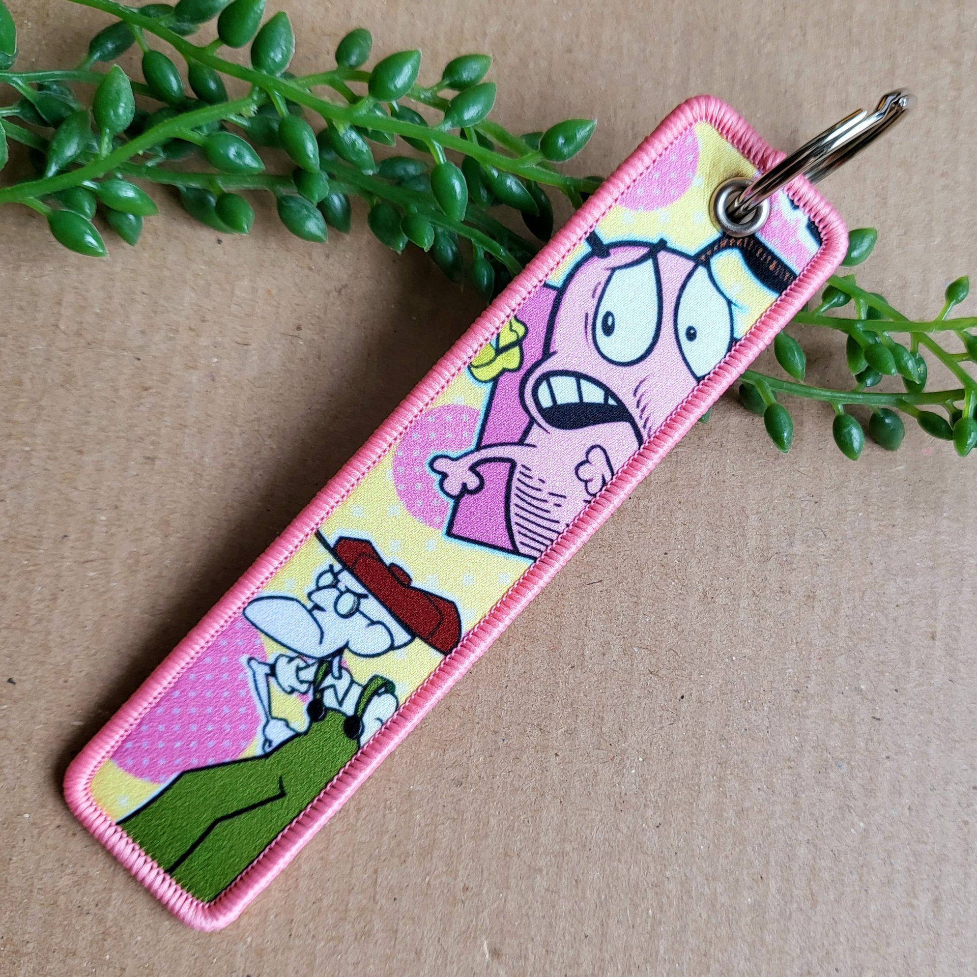 Courage the Cowardly Dog Keyring