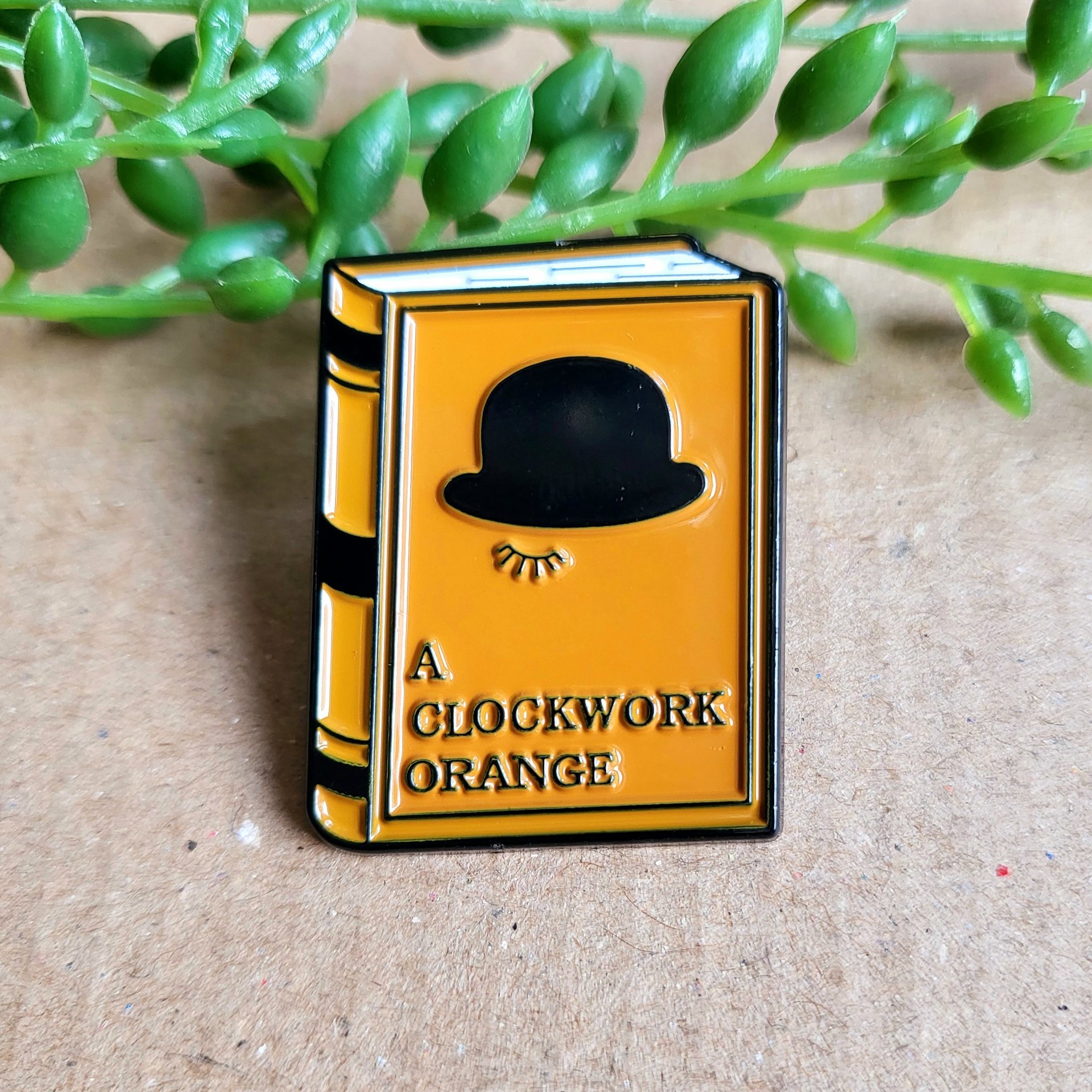 A Clockwork Orange Enamel Pin Badge