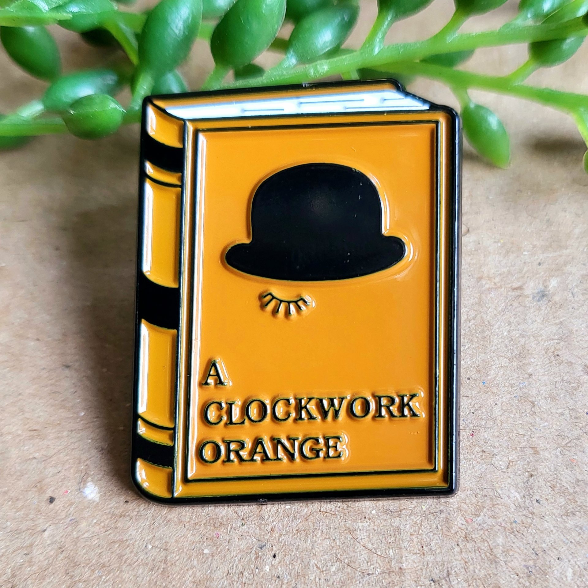 A Clockwork Orange Enamel Pin Badge