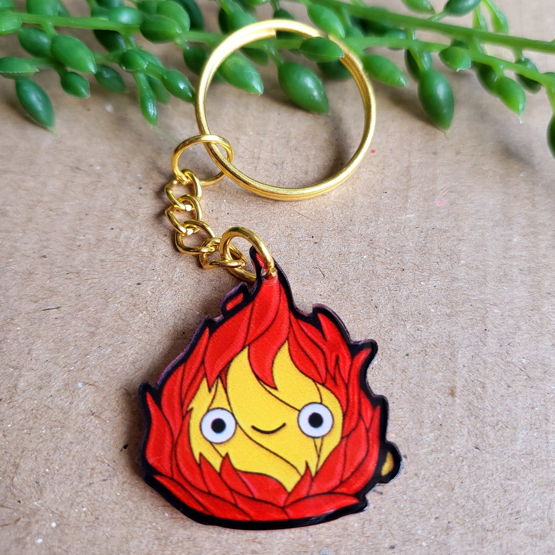 Howl's Moving Castle Keyring