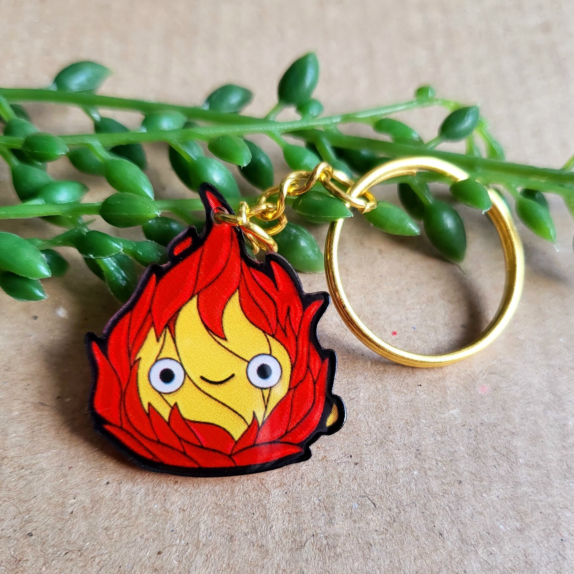 Howl's Moving Castle Keyring