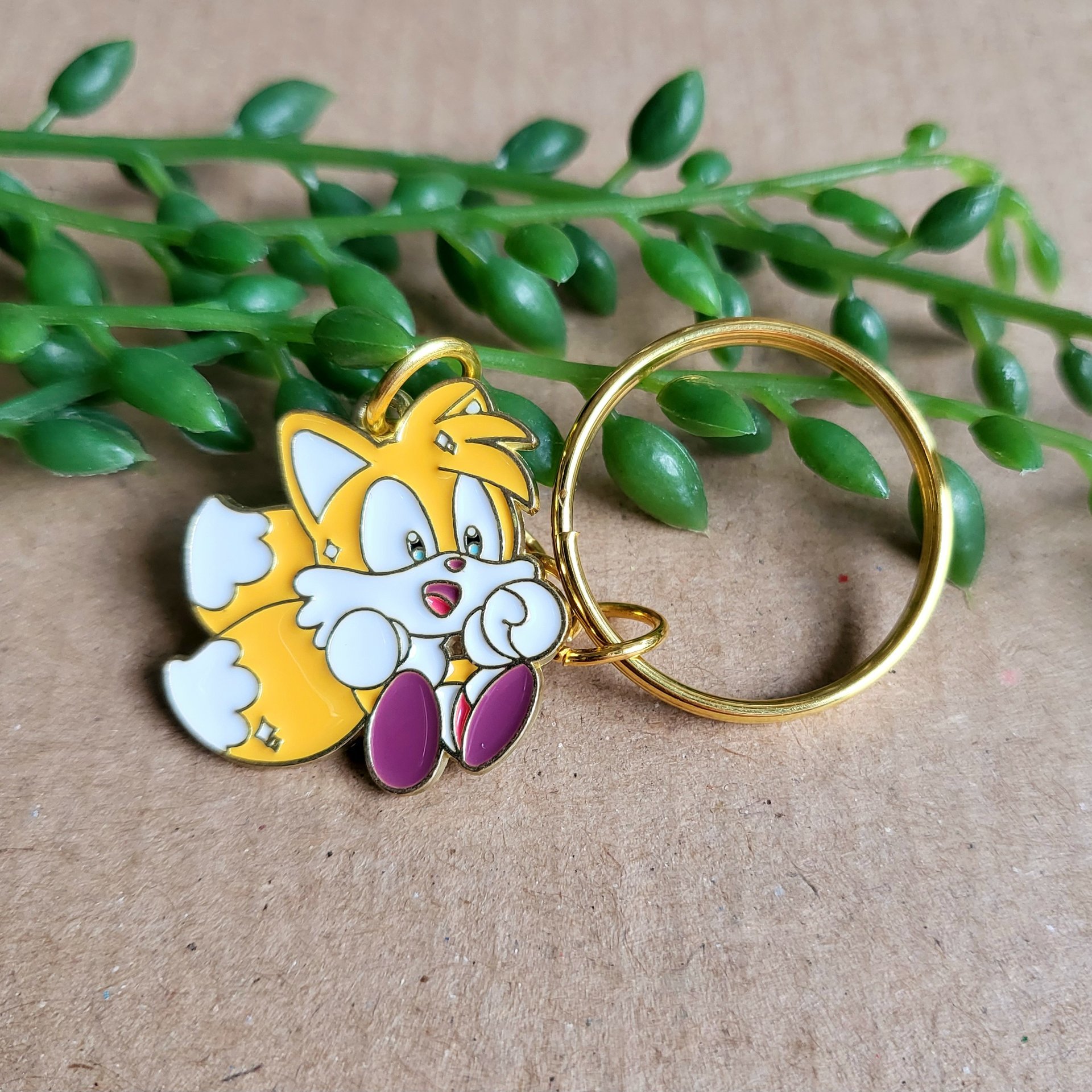 Sonic Tails Keyring