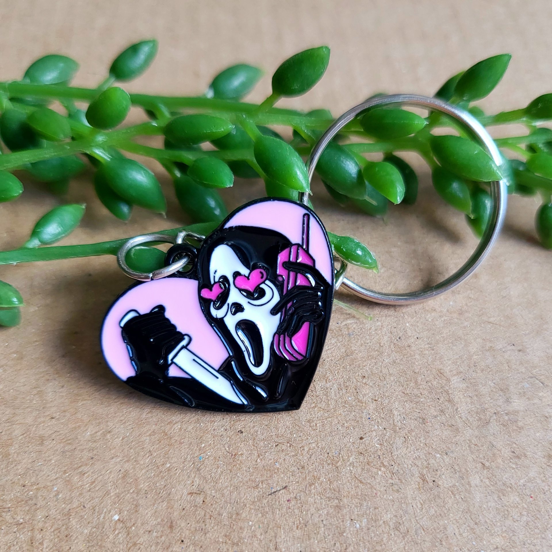 Scream Ghostface Keyring