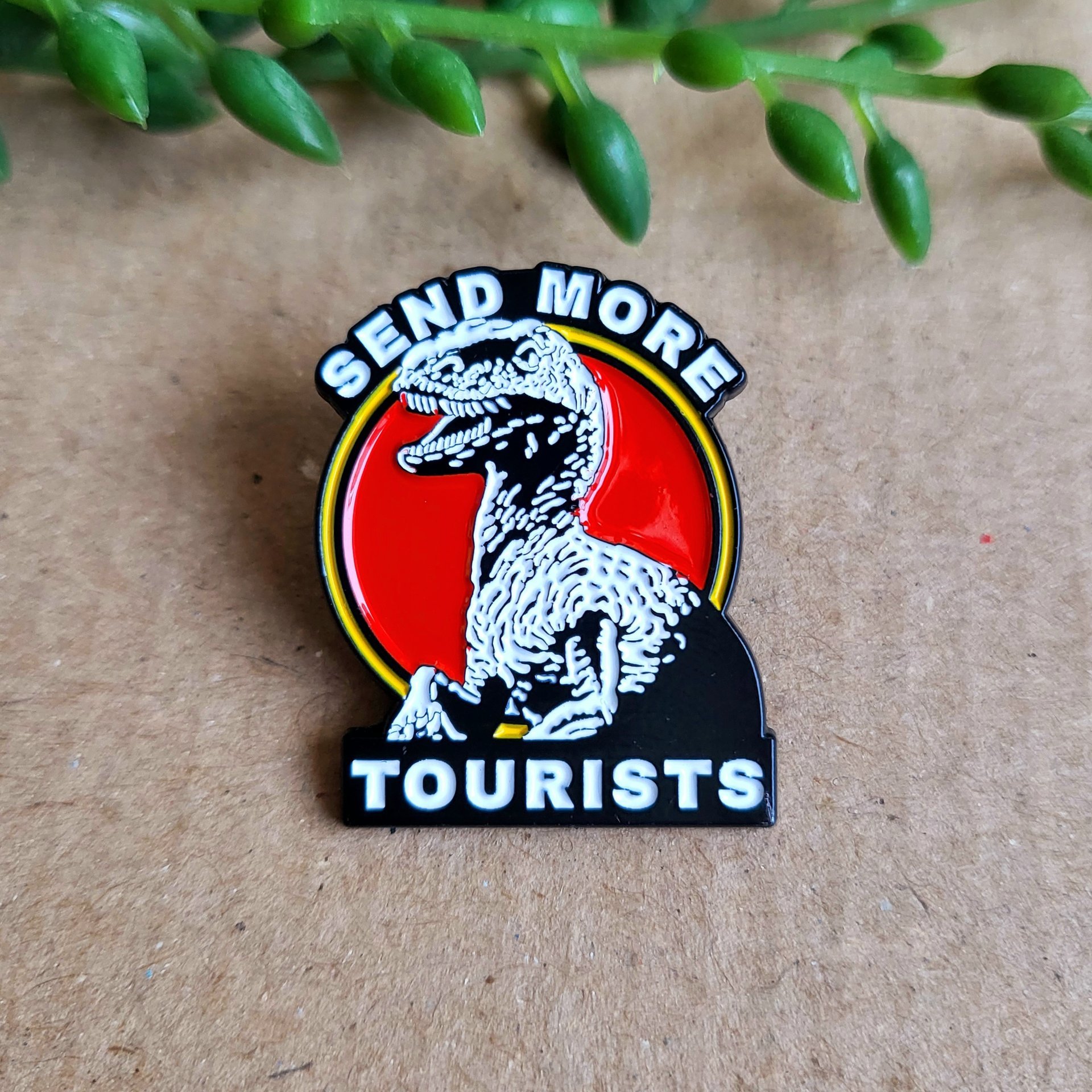 Jurassic Park Enamel Pin badge