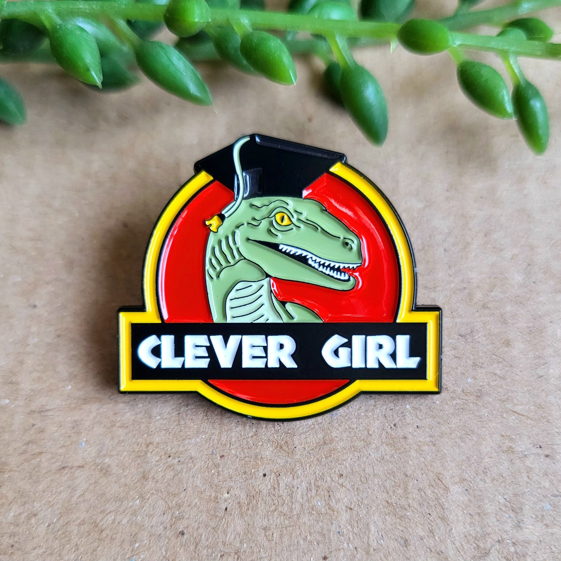 Jurassic Park Enamel Pin badge
